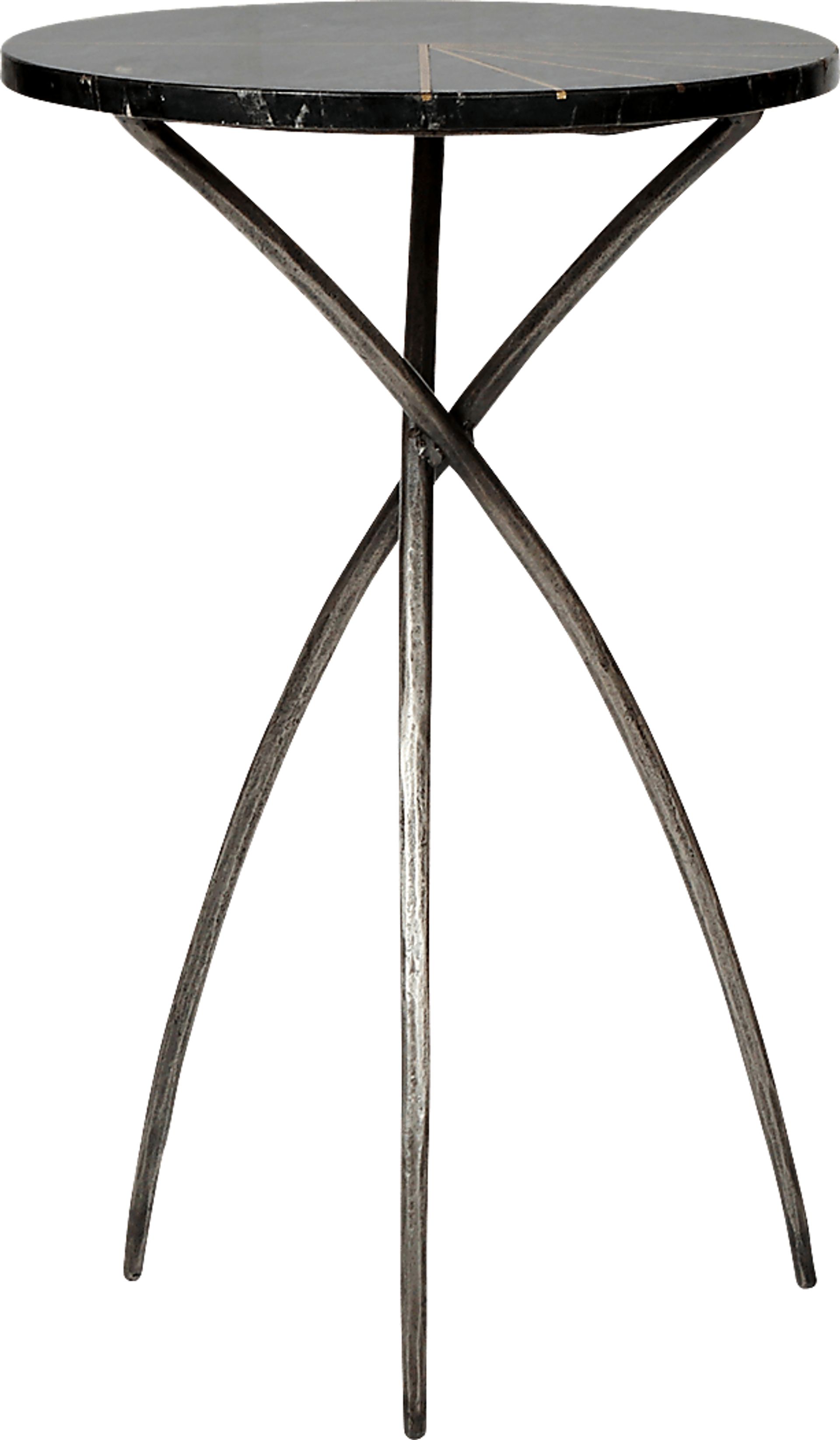 Acreview Brass End Table - Image 1