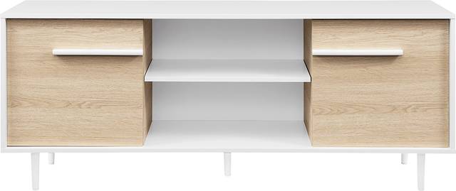 Acrone White 60" TV Console - Thumbnail - Image 1