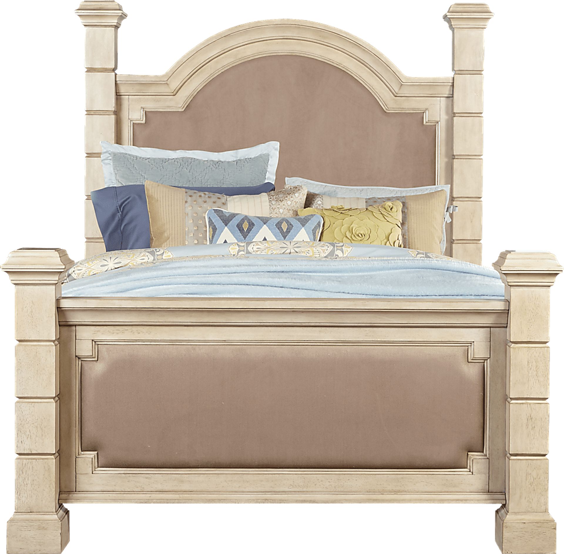 Acropolis 3 Pc Queen Poster Bed - Image 1