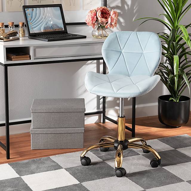 Actaeon Blue Office Chair - Thumbnail - Image 2