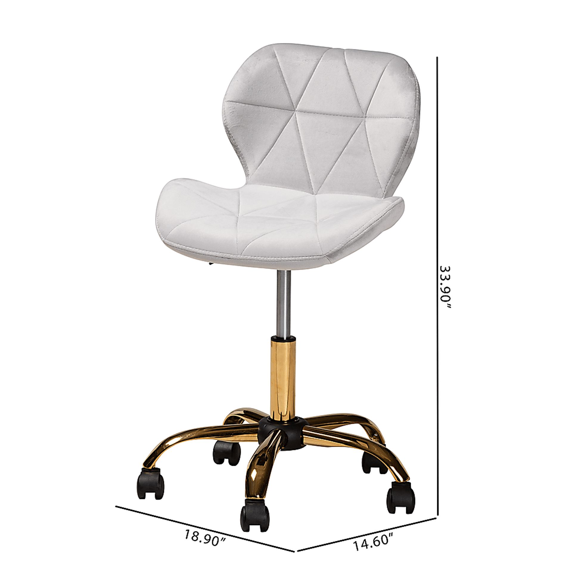 Actaeon Gray Office Chair - Image 13