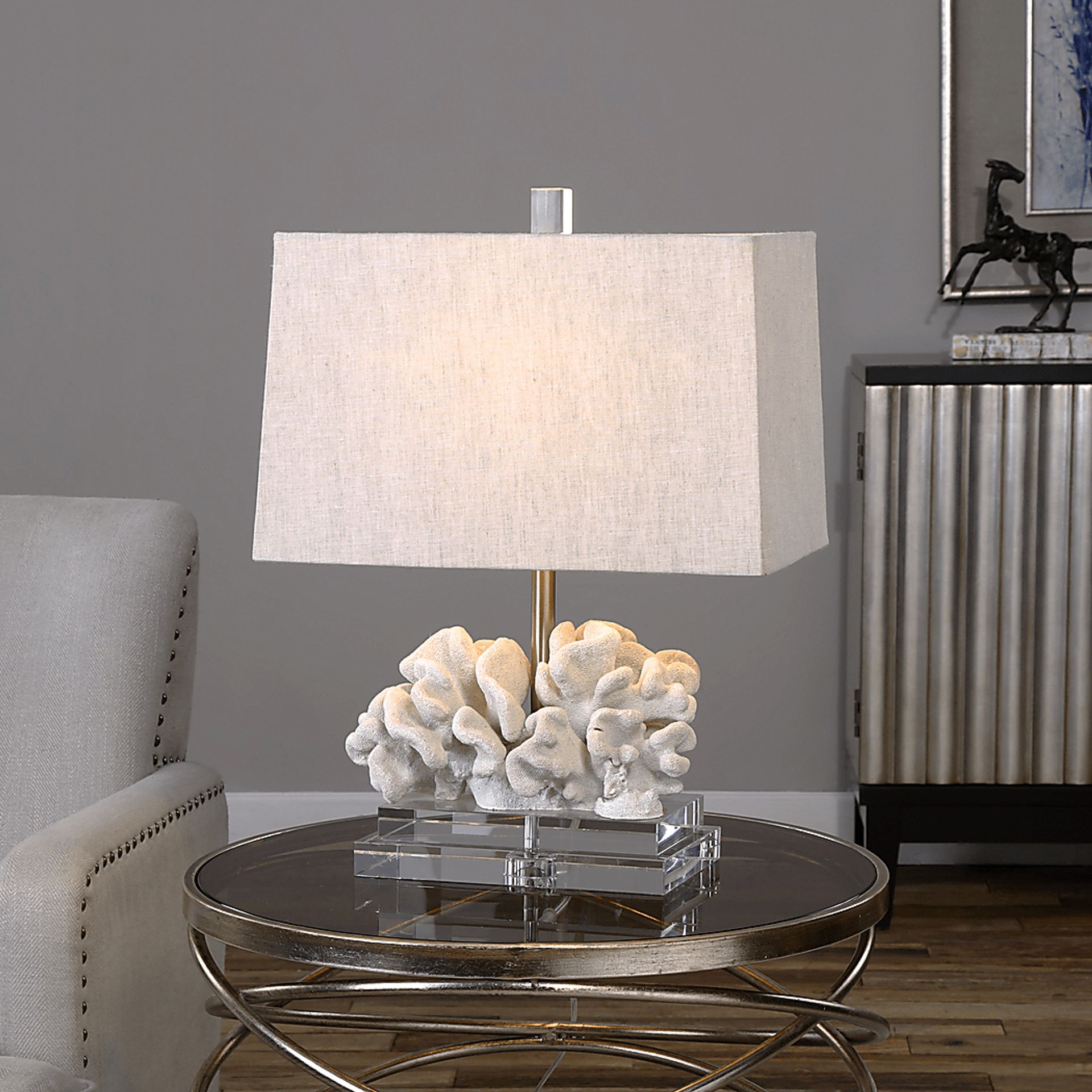 Ada Shores Ivory Lamp - Image 2
