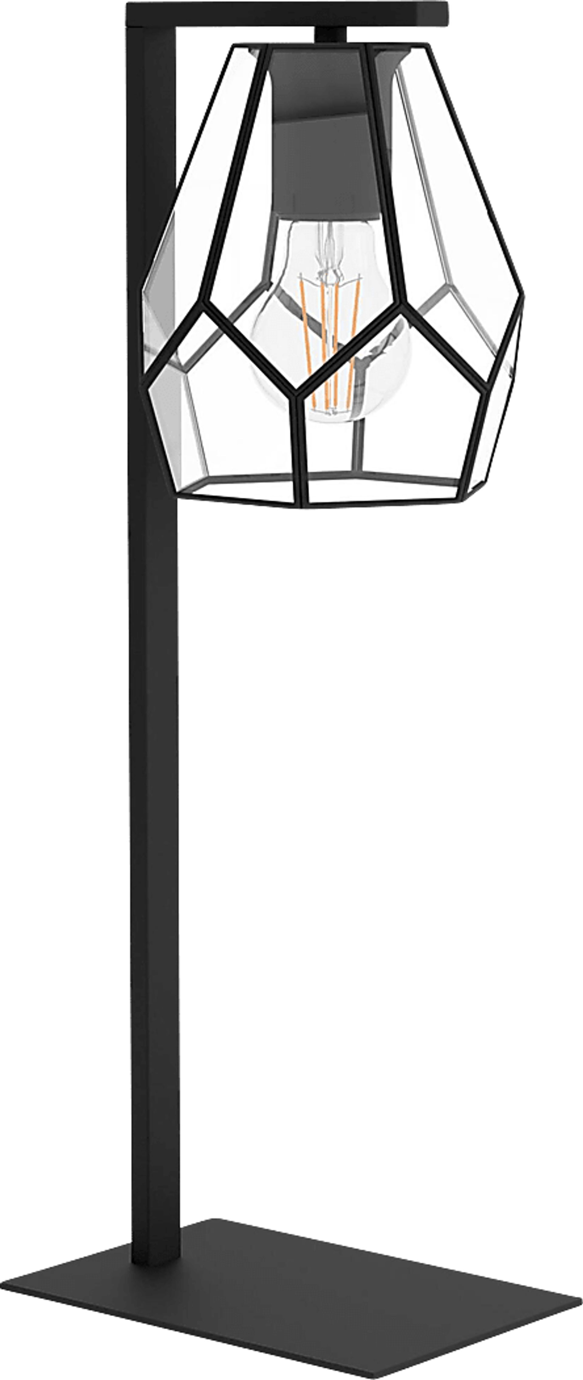 Adaine Bend Black Lamp - Image 1