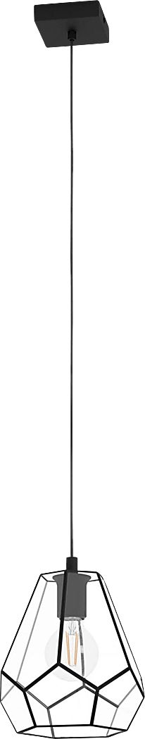 Adaine Bend Black Pendant