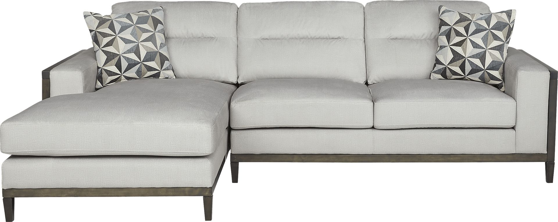 Adair Park Platinum 2 Pc Sectional - Image 1
