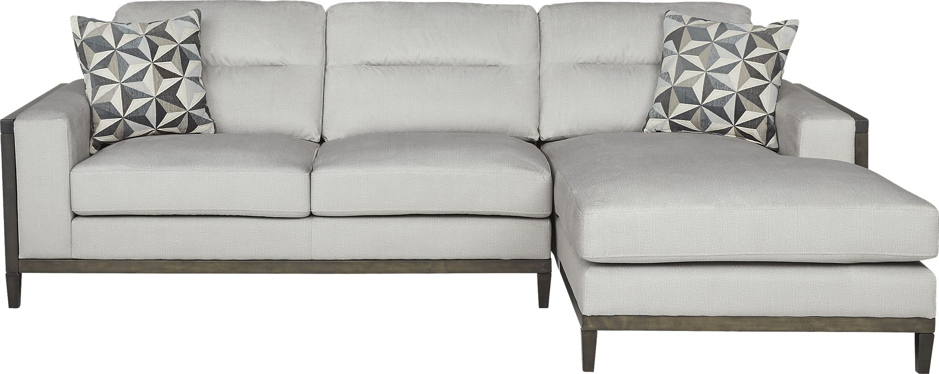 Adair Park Platinum 2 Pc Sectional - Image 1