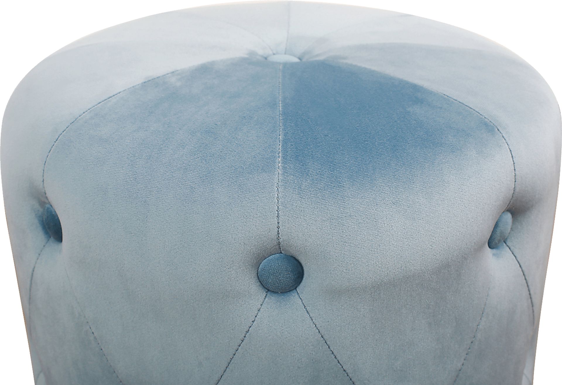 Adairas Blue Ottoman - Image 2