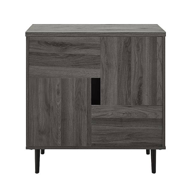 Adak Cove Gray Accent Cabinet - Thumbnail - Image 6