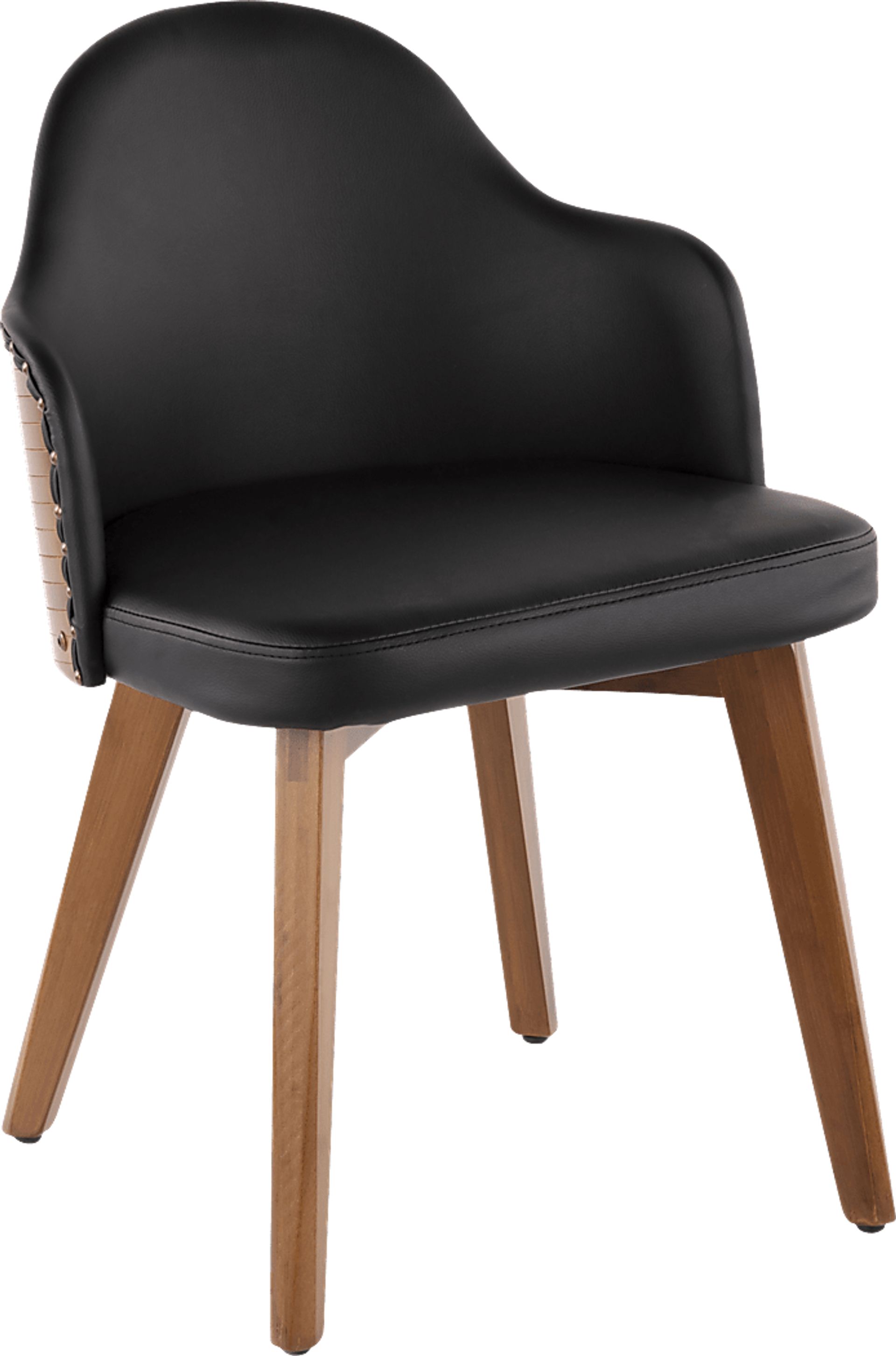 Adalee Black Side Chair - Image 1
