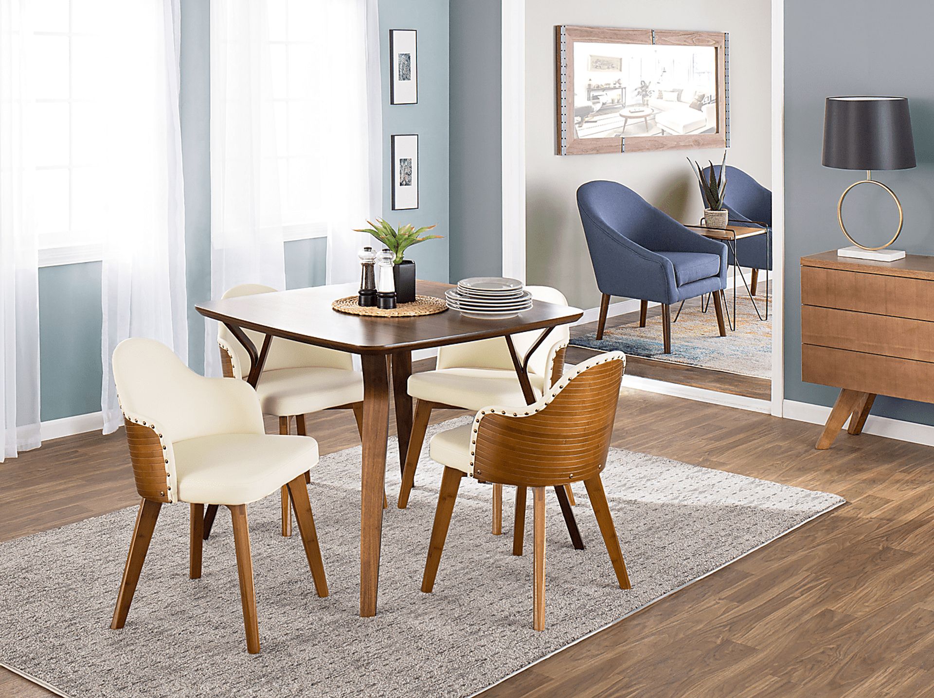 Adalee Cream Side Chair - Image 2