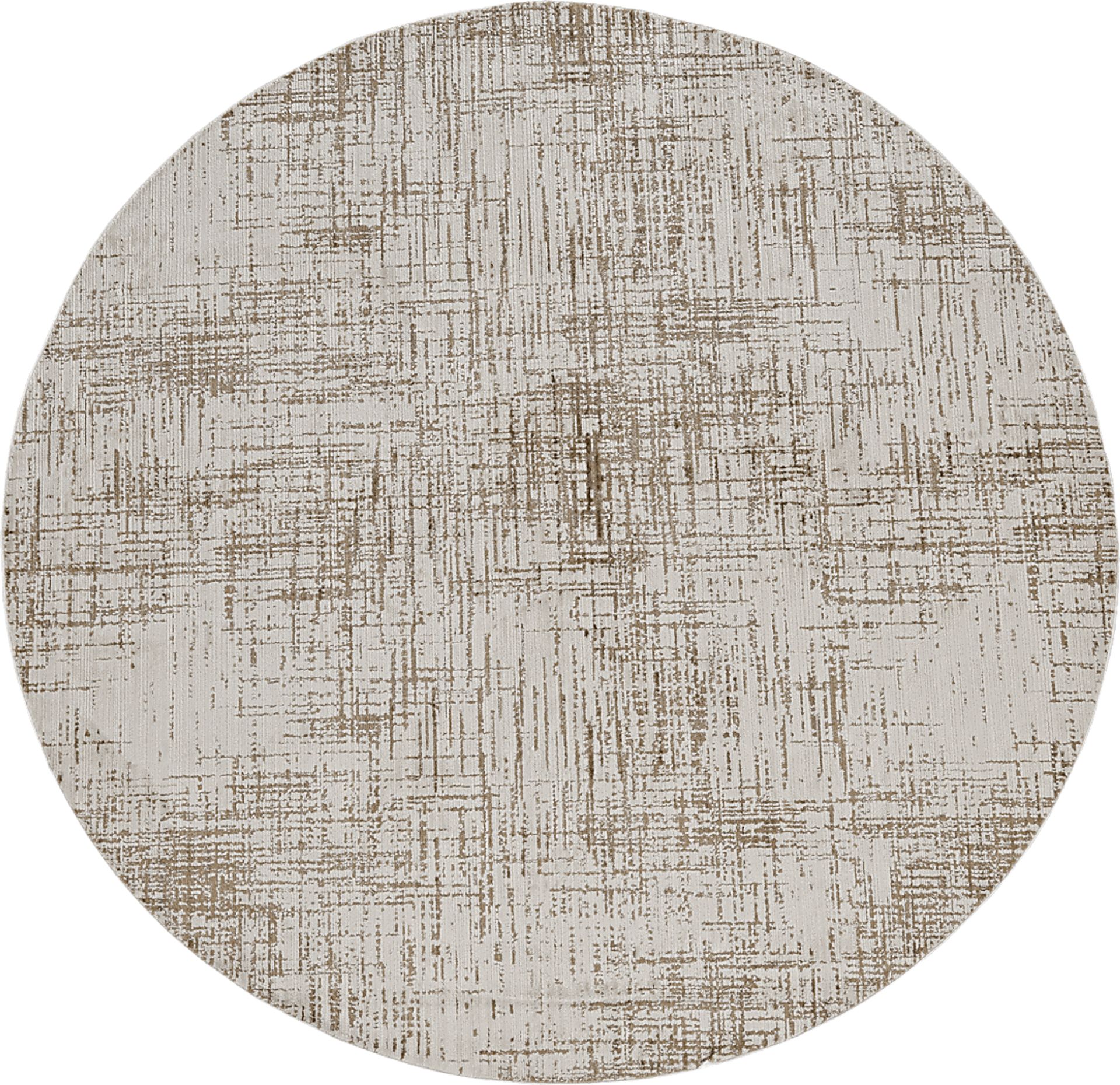 Adalynn Ivory 8' Round Rug - Image 1