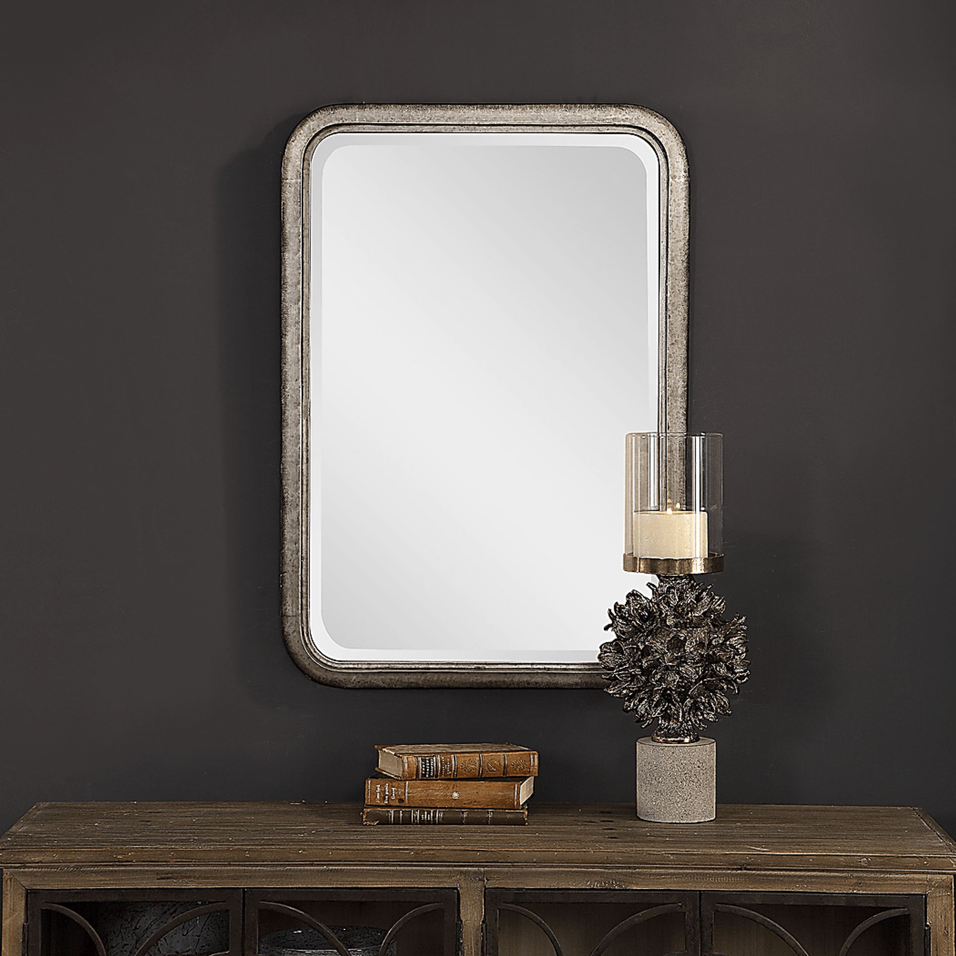 Adamanda Silver Mirror - Image 2