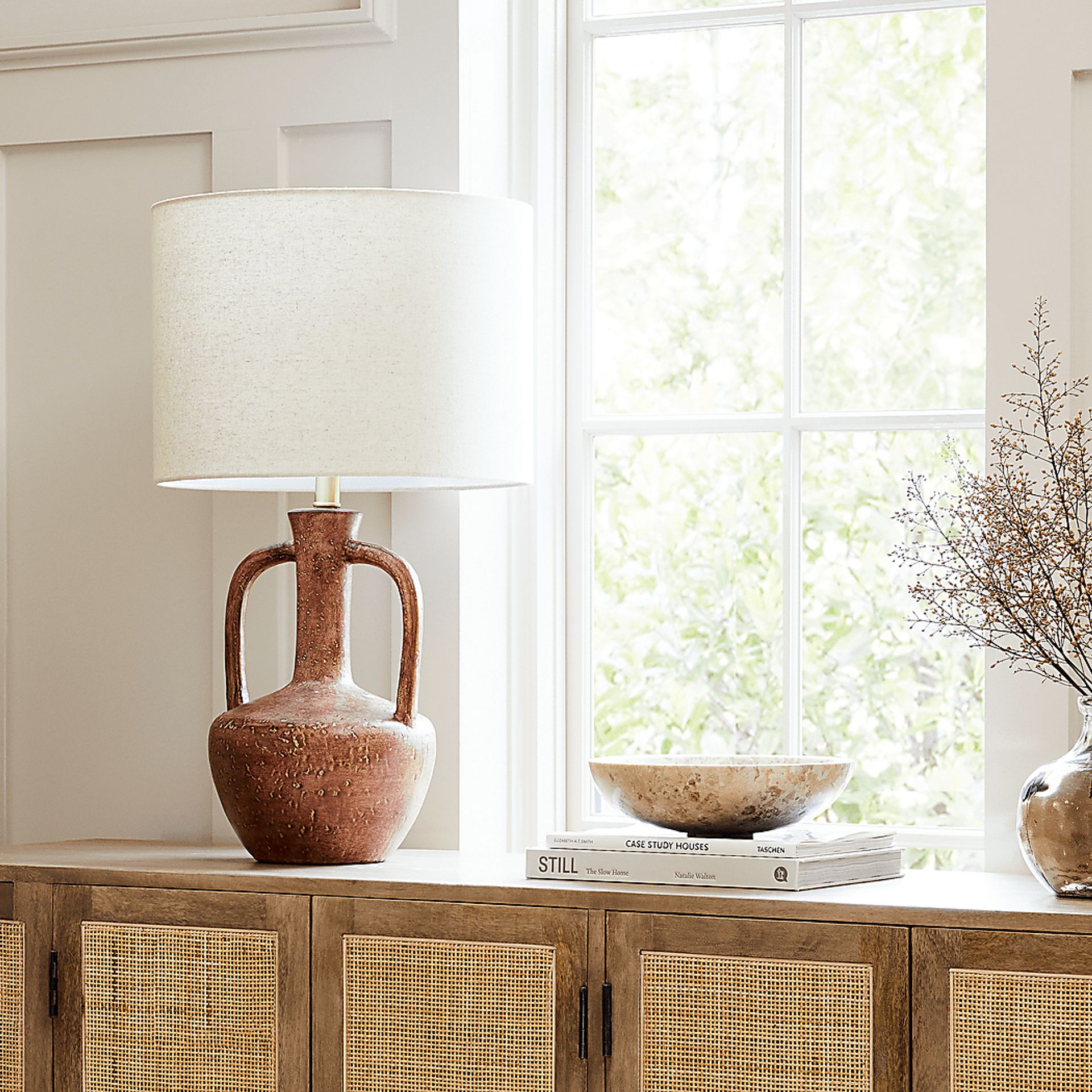 Adare Drive Tan Lamp - Image 7