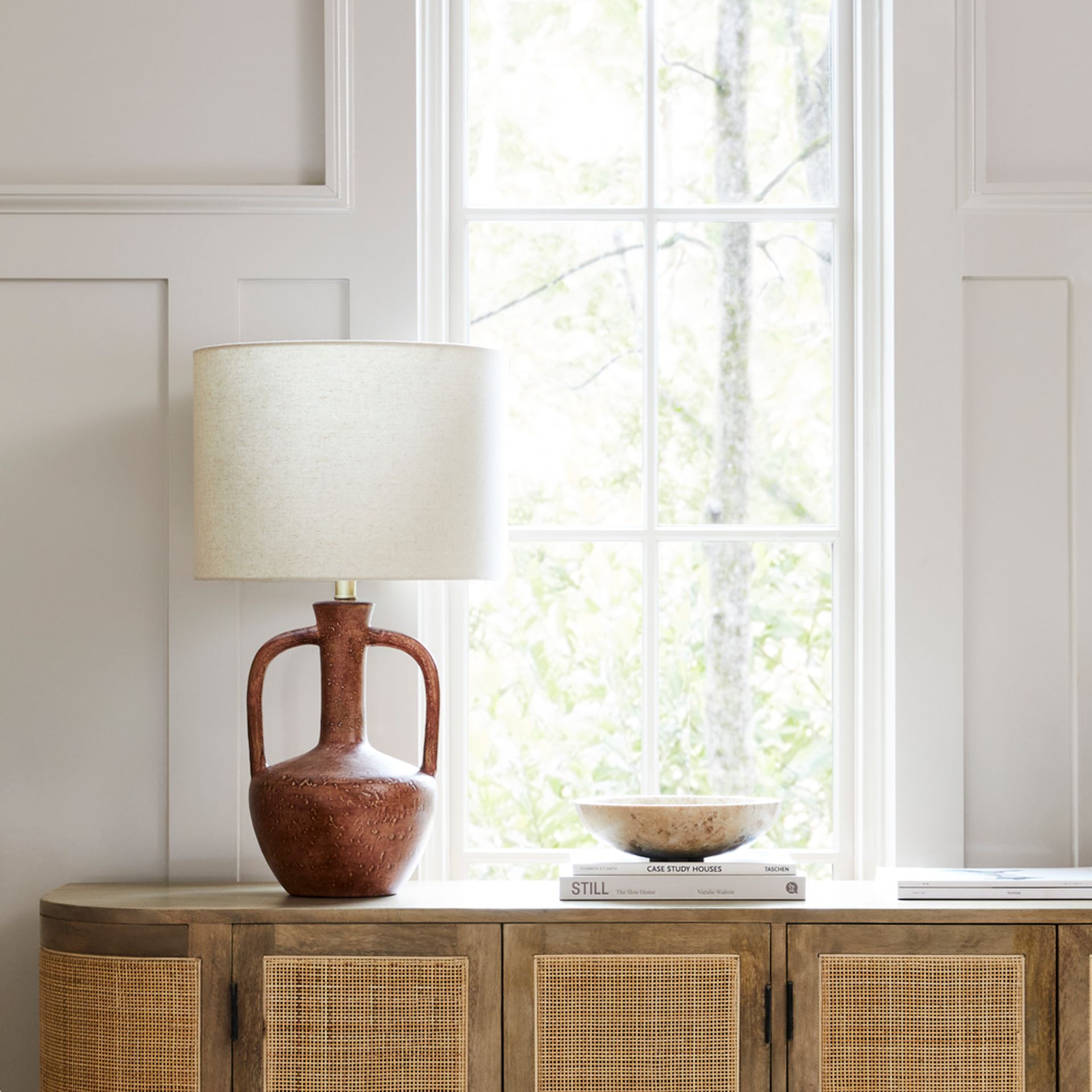 Adare Drive Tan Lamp - Image 8