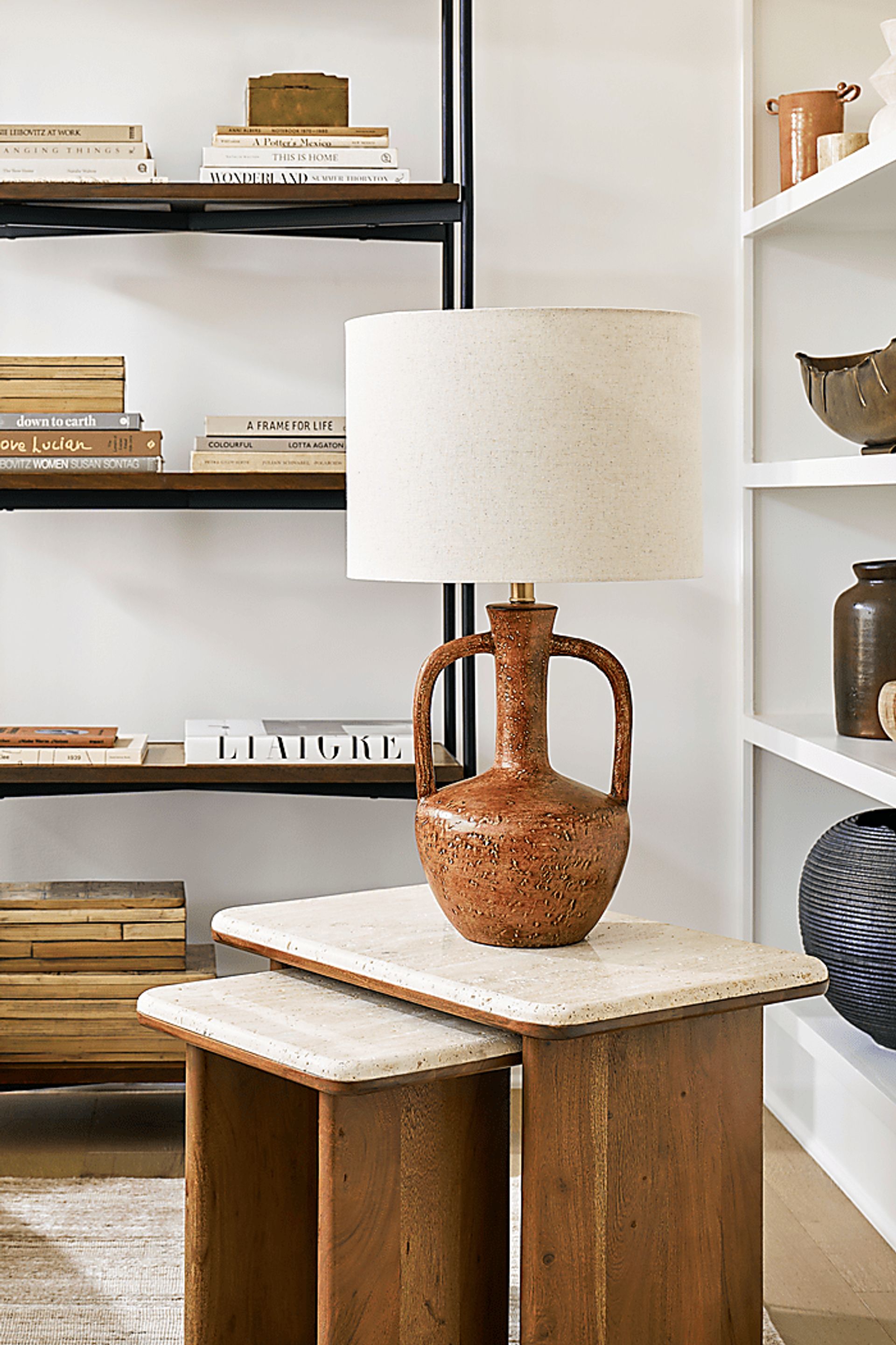 Adare Drive Tan Lamp - Image 9