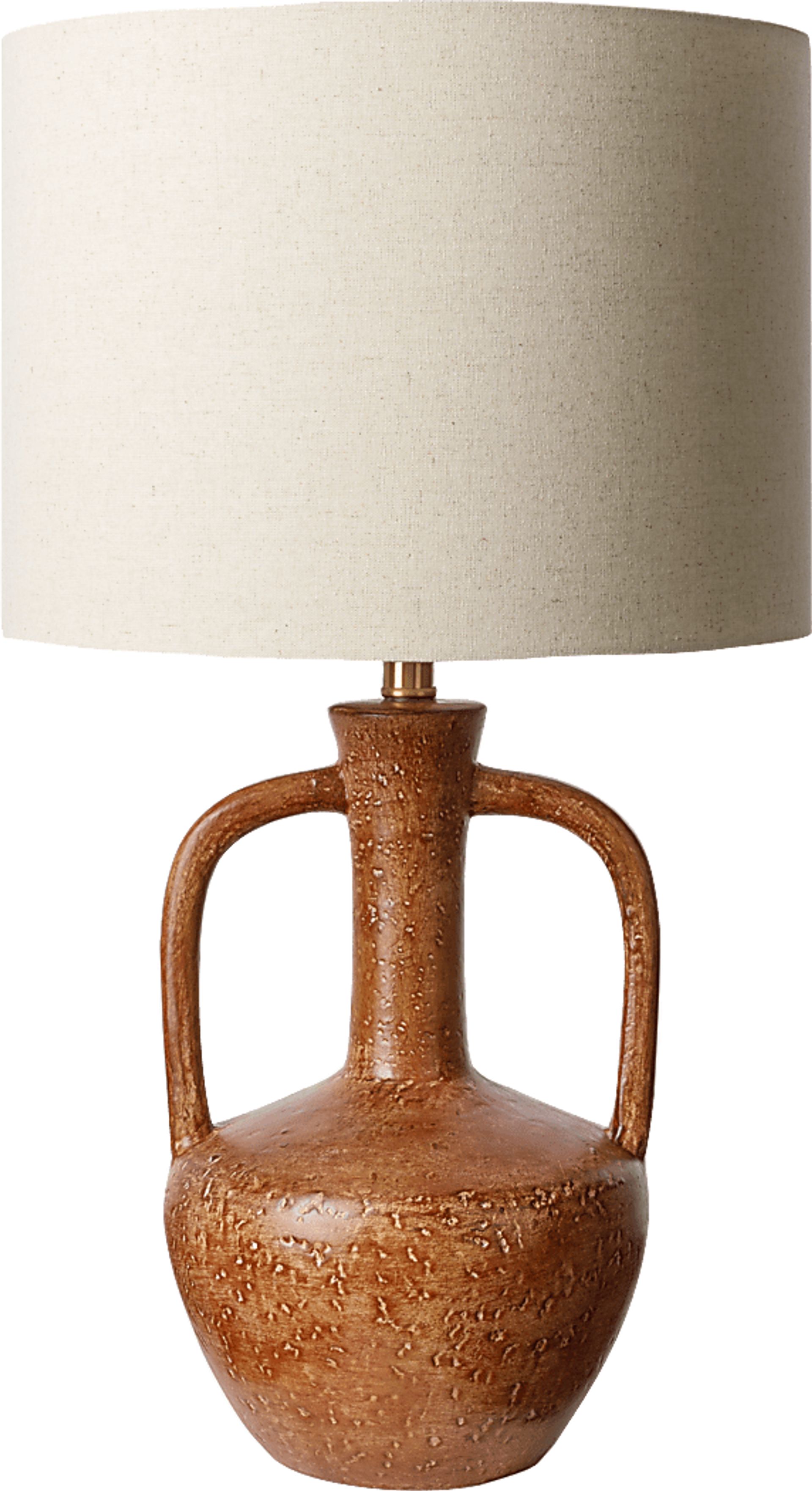 Adare Drive Tan Lamp - Image 1