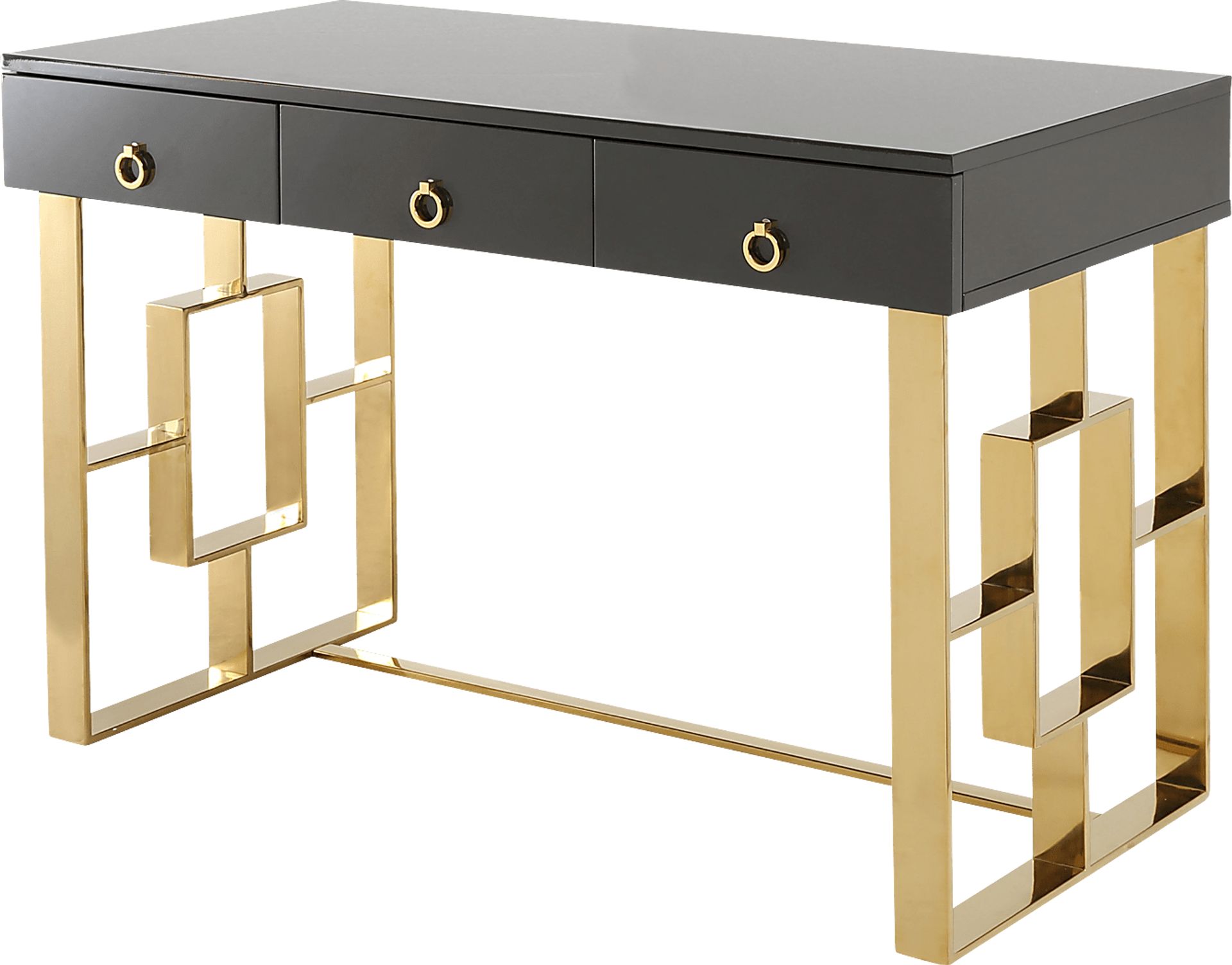 Adarla Gray Desk - Image 1