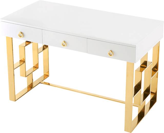 Adarla White Desk - Thumbnail - Image 2