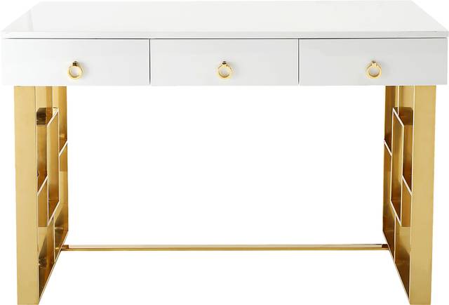 Adarla White Desk - Thumbnail - Image 3