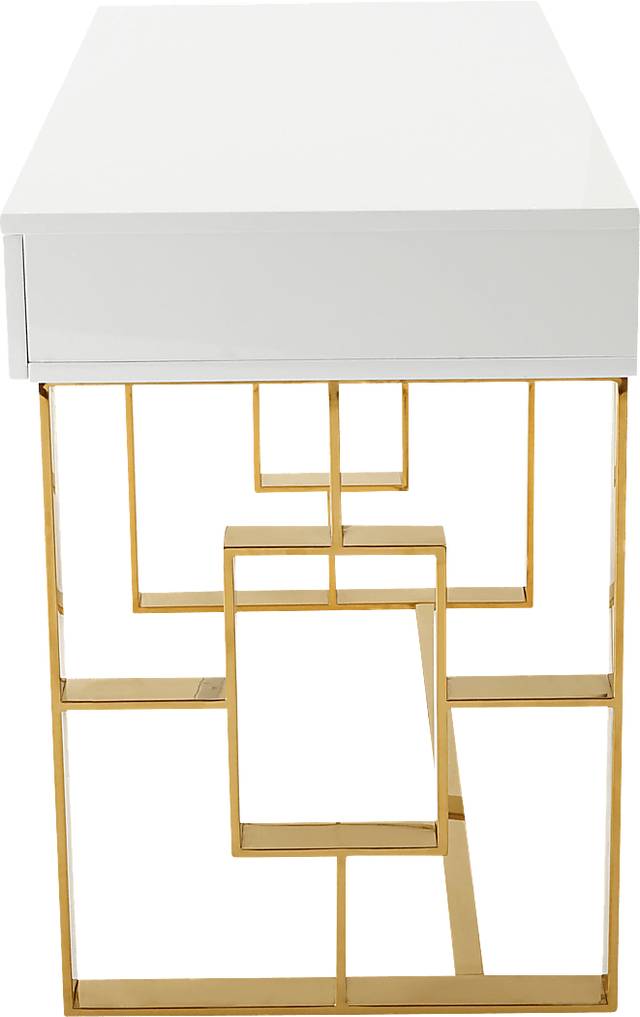 Adarla White Desk - Thumbnail - Image 4