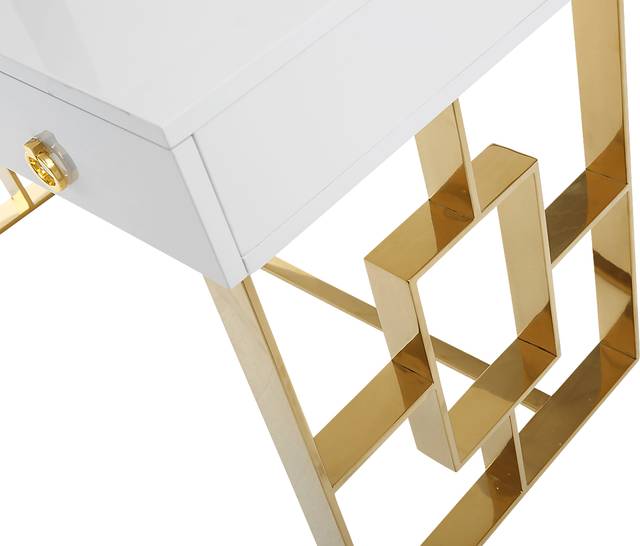 Adarla White Desk - Thumbnail - Image 6