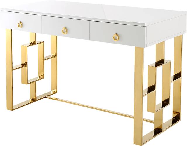 Adarla White Desk - Thumbnail - Image 1