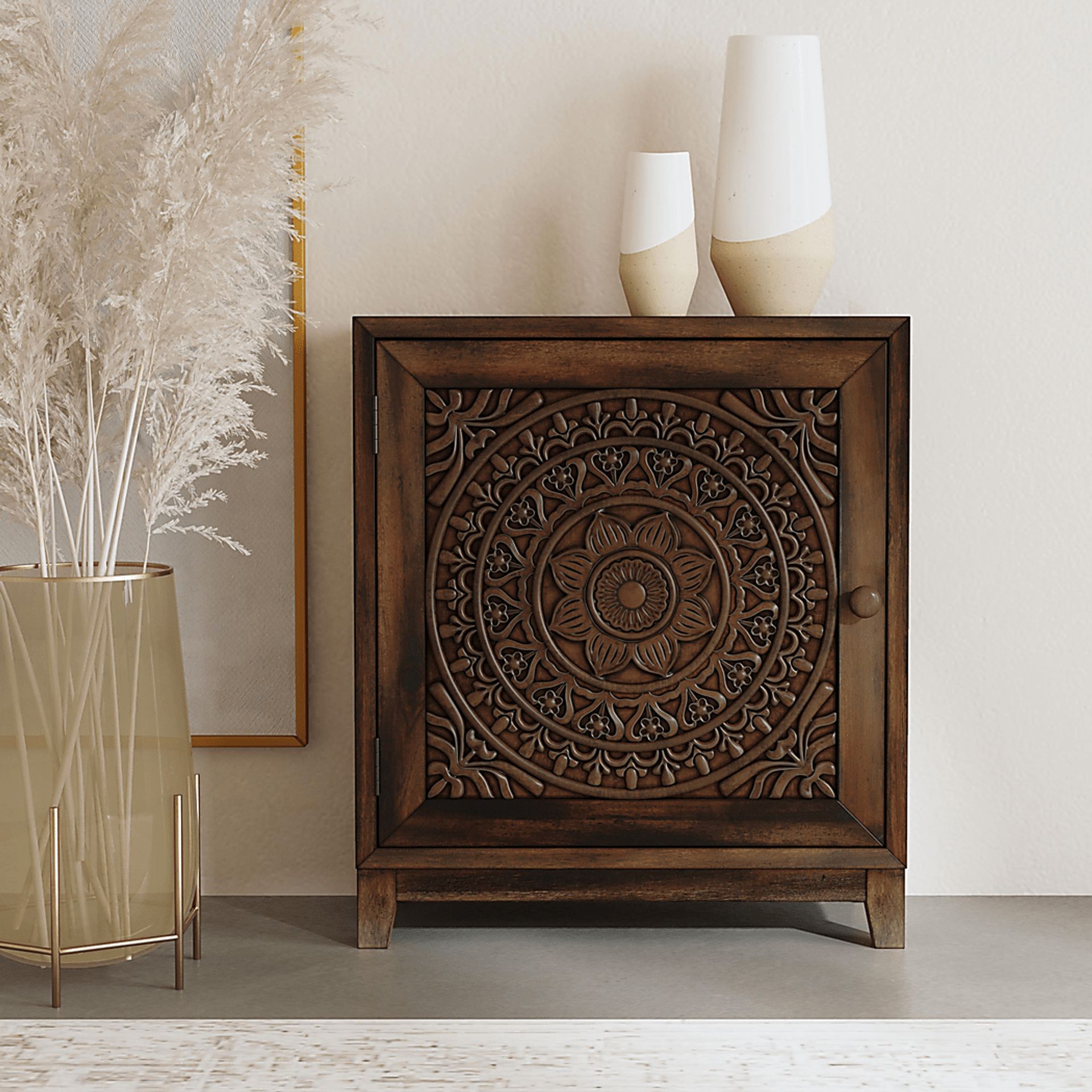 Adasa Brown Accent Cabinet - Image 5