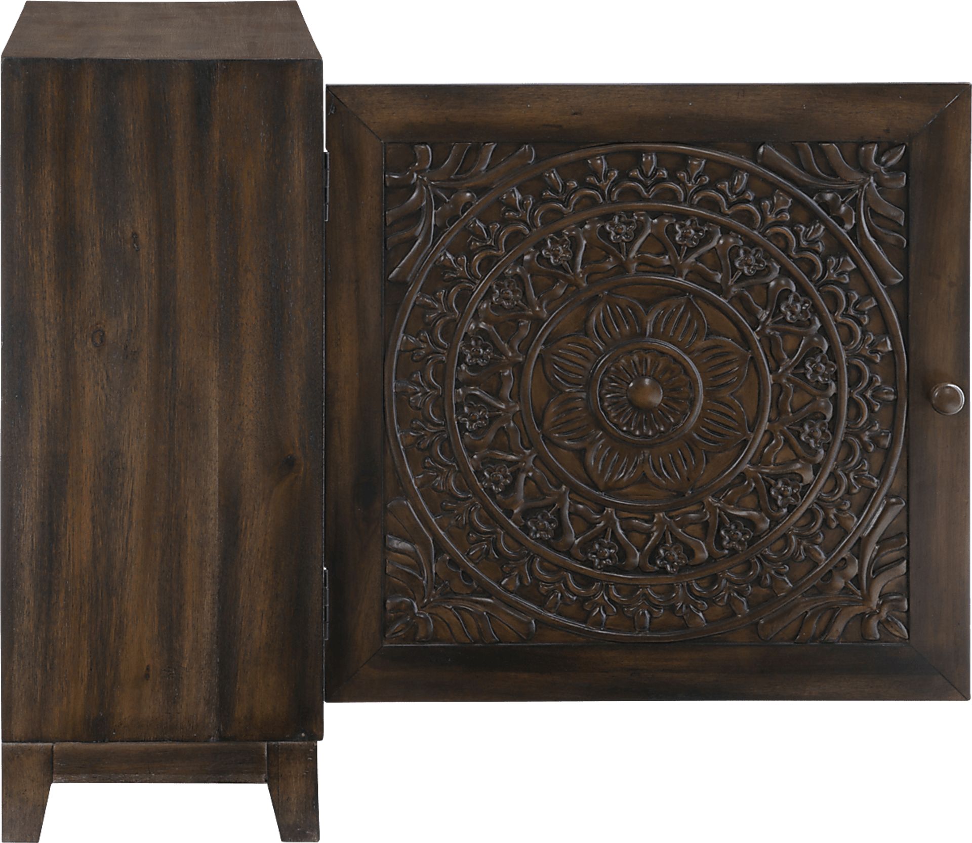 Adasa Brown Accent Cabinet - Image 12