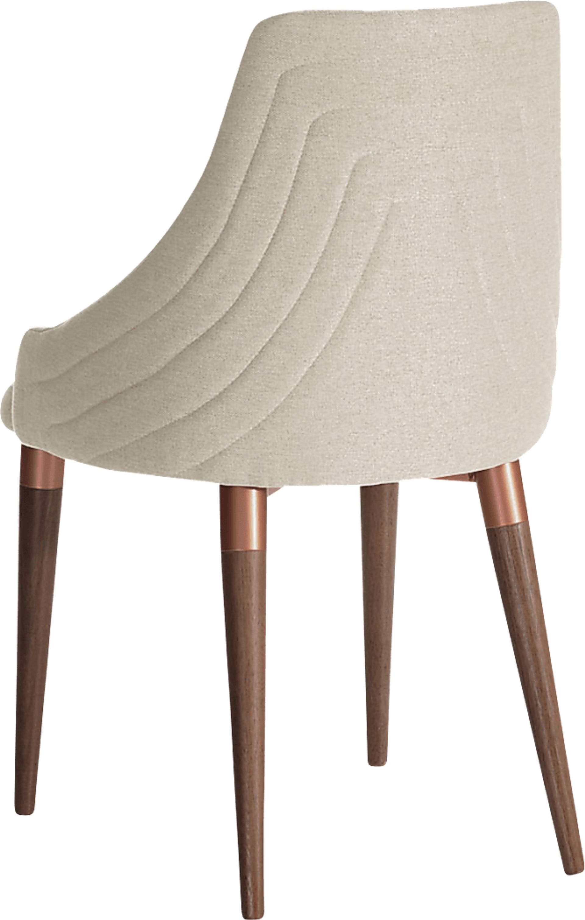 Adavan Beige Arm Chair - Image 3