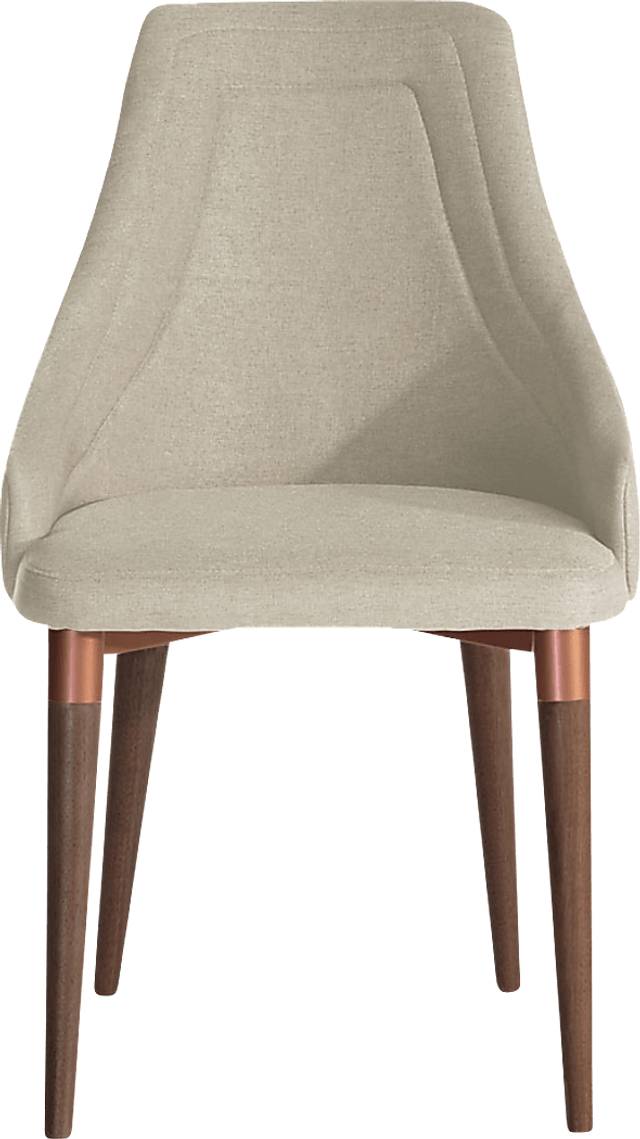Adavan Beige Arm Chair - Thumbnail - Image 4