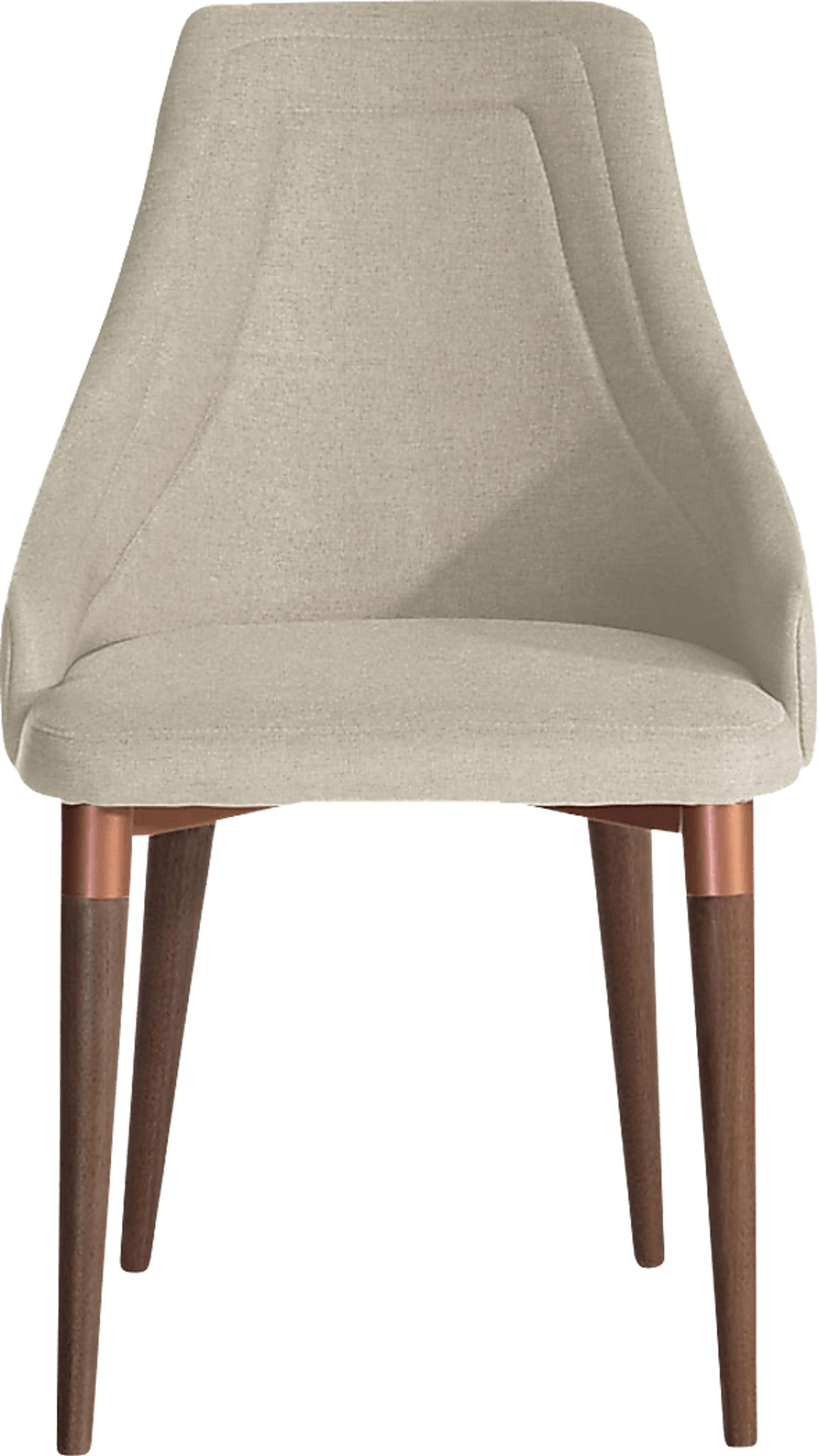 Adavan Beige Arm Chair - Image 4