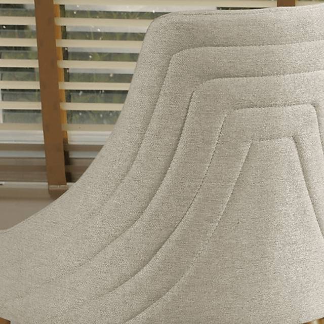 Adavan Beige Arm Chair - Thumbnail - Image 6