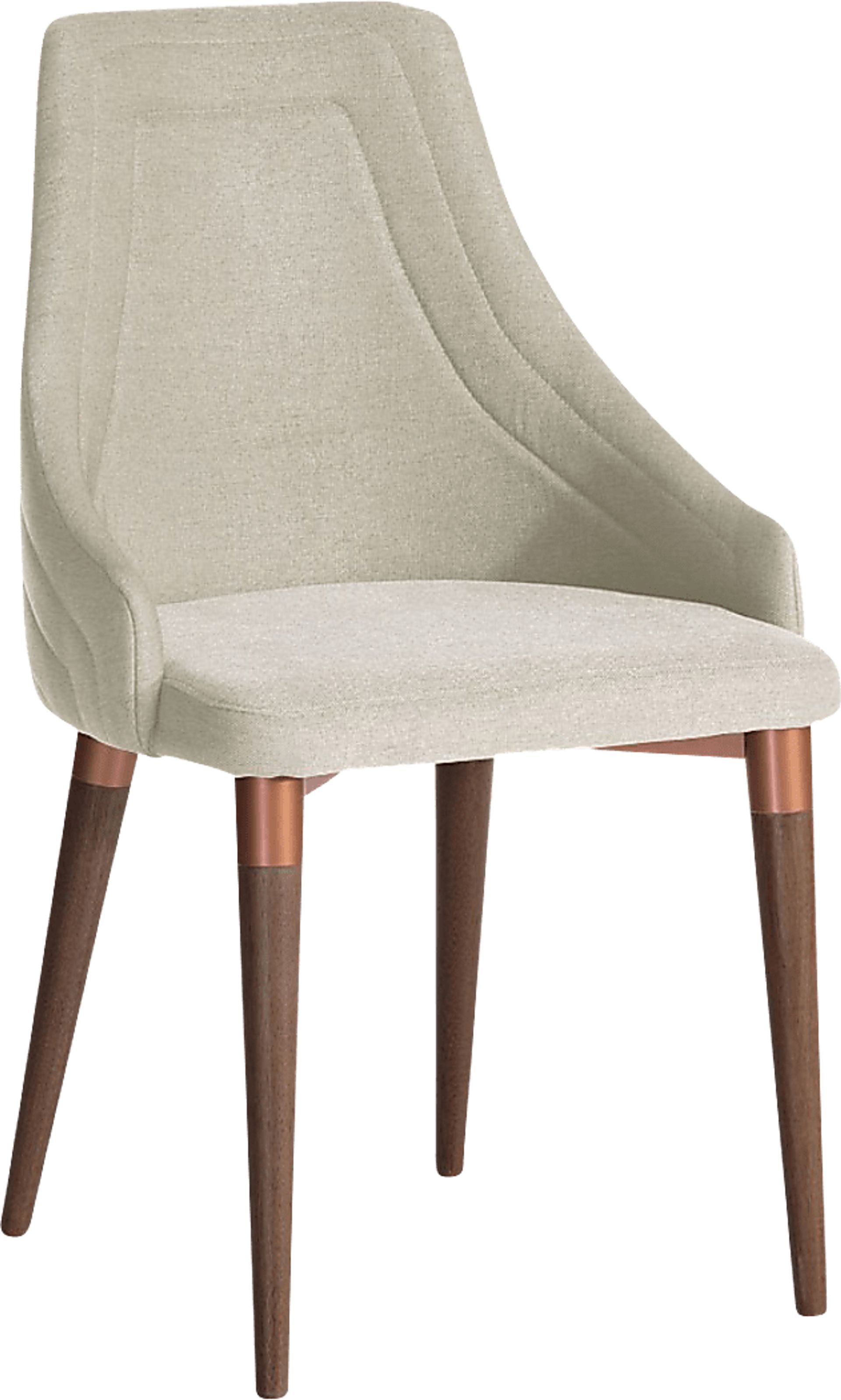 Adavan Beige Arm Chair - Image 1