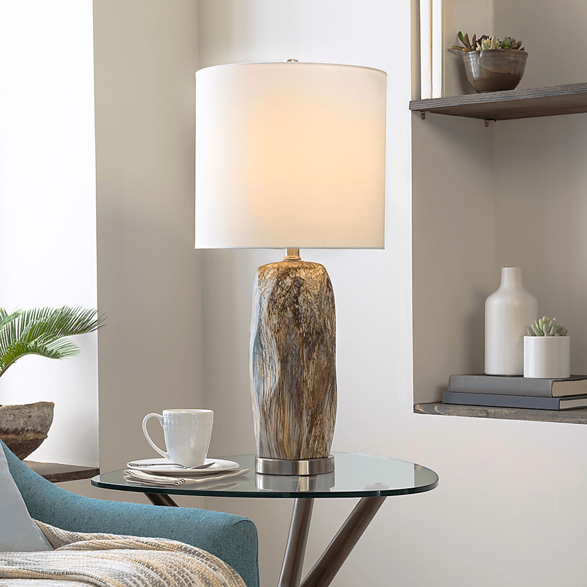 Addams Cove Brown Lamp - Image 9