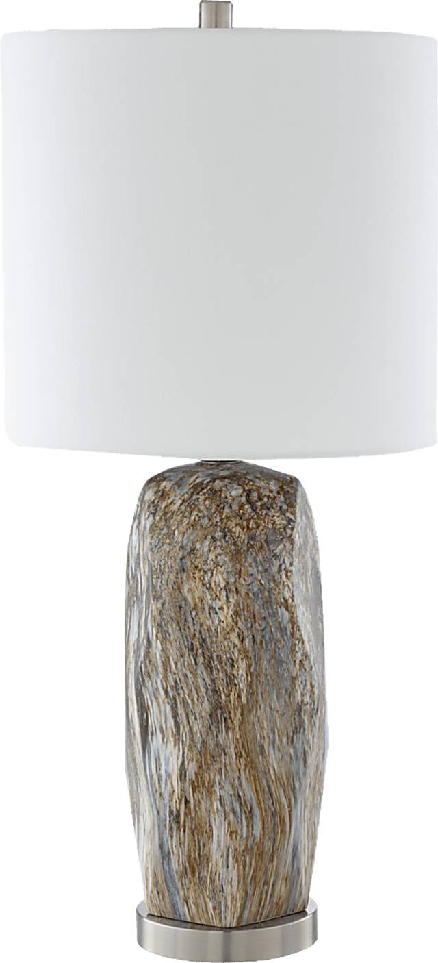 Addams Cove Brown Lamp - Thumbnail - Image 1