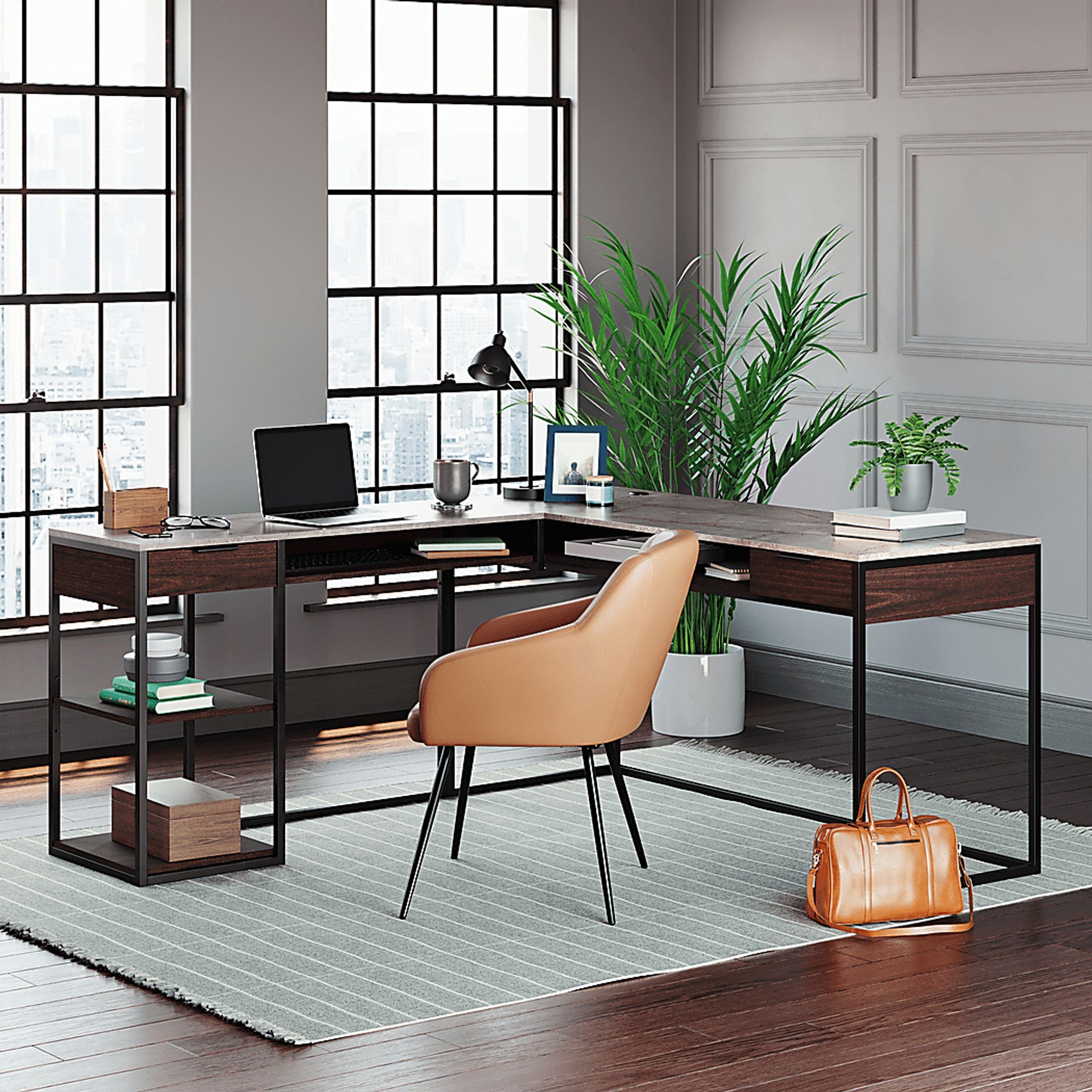 Addenda Brown Desk - Image 2