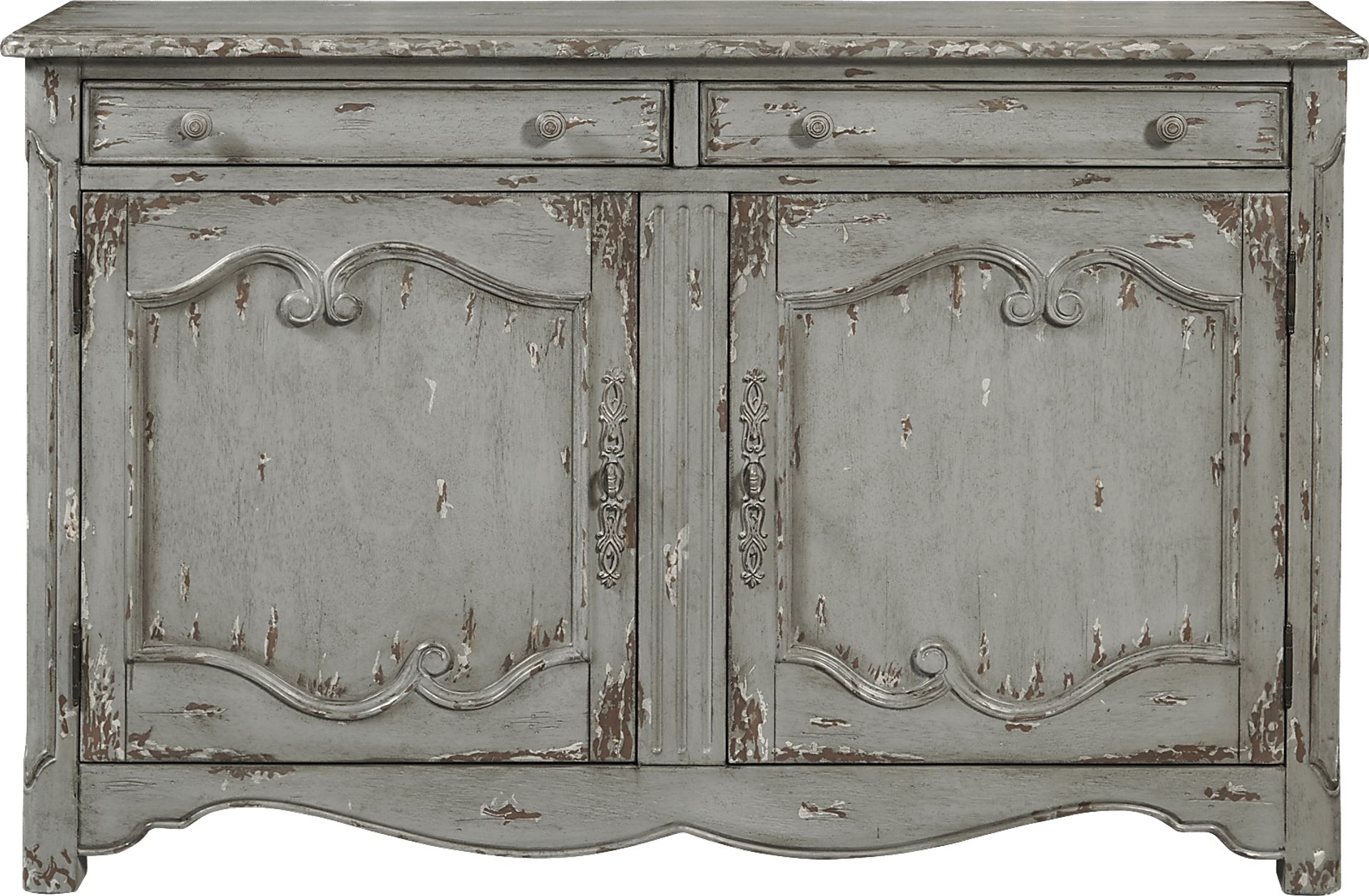 Adderberry Blue Accent Cabinet - Image 2