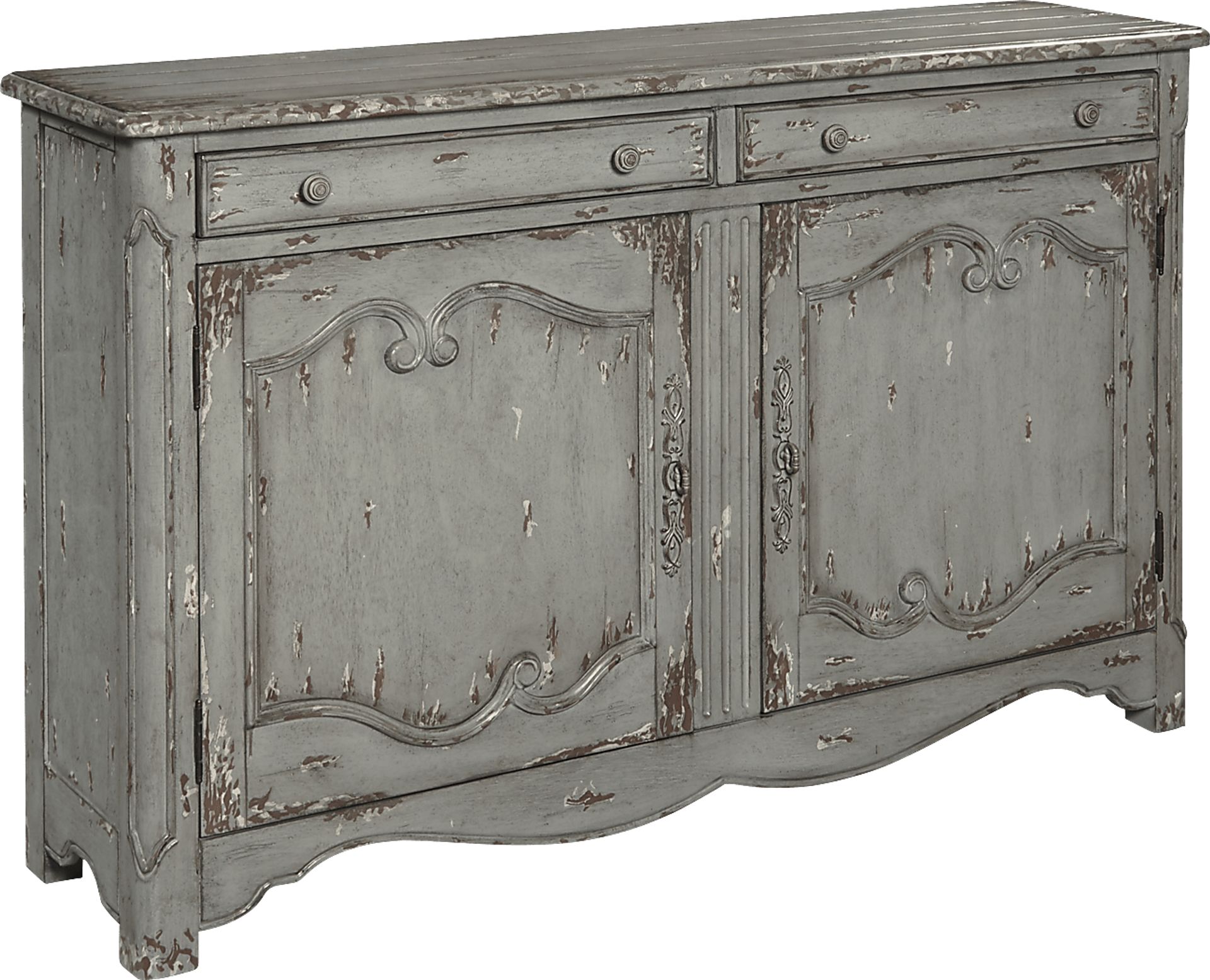 Adderberry Blue Accent Cabinet - Image 1