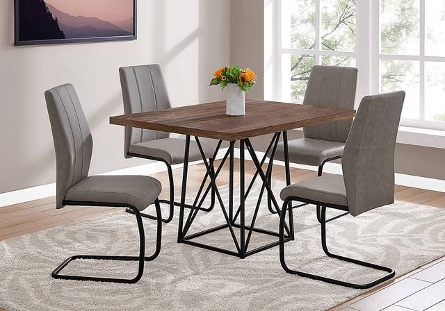 Addine Brown Dining Table - Thumbnail - Image 2