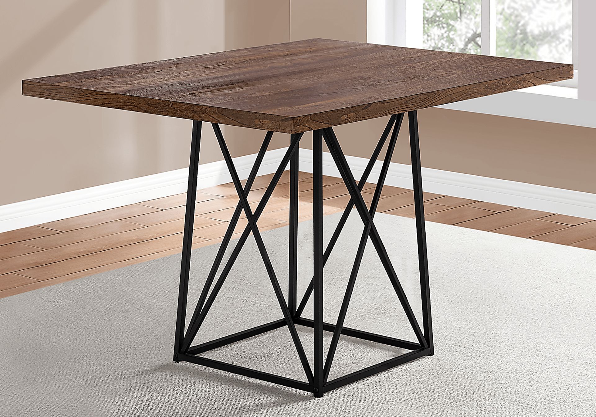 Addine Brown Dining Table - Image 4