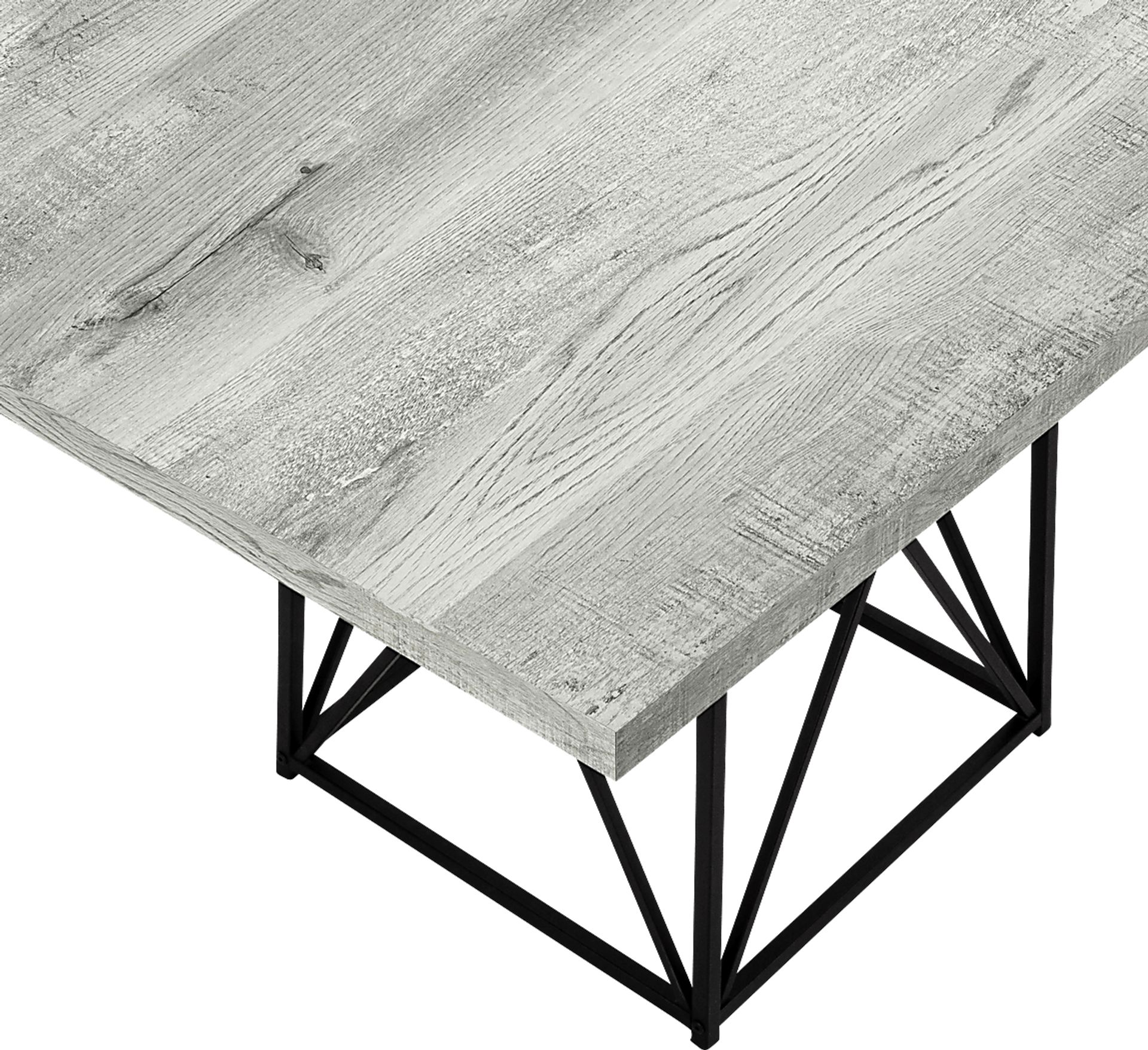 Addine Gray Dining Table - Image 7