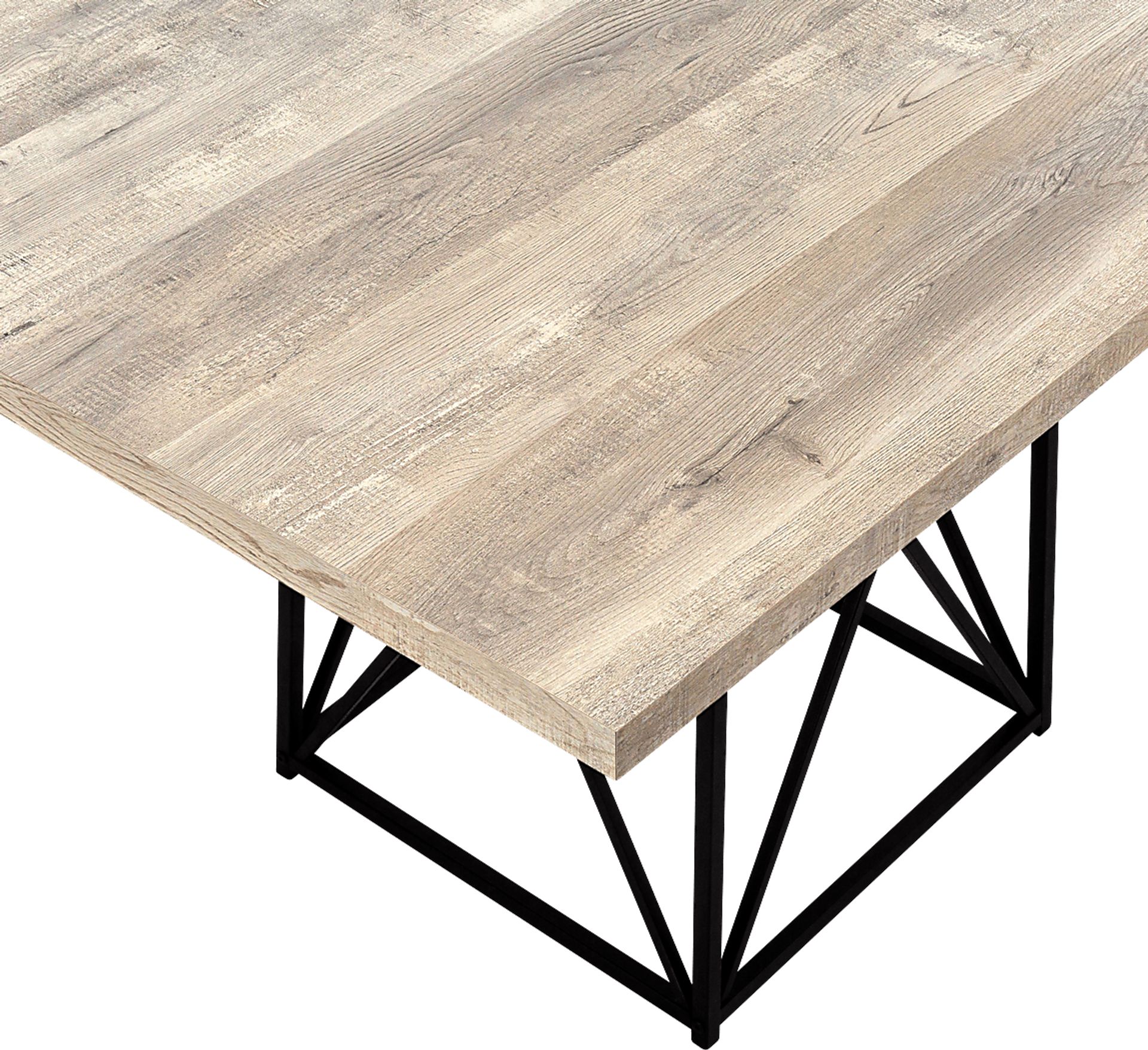 Addine Taupe Dining Table - Image 7
