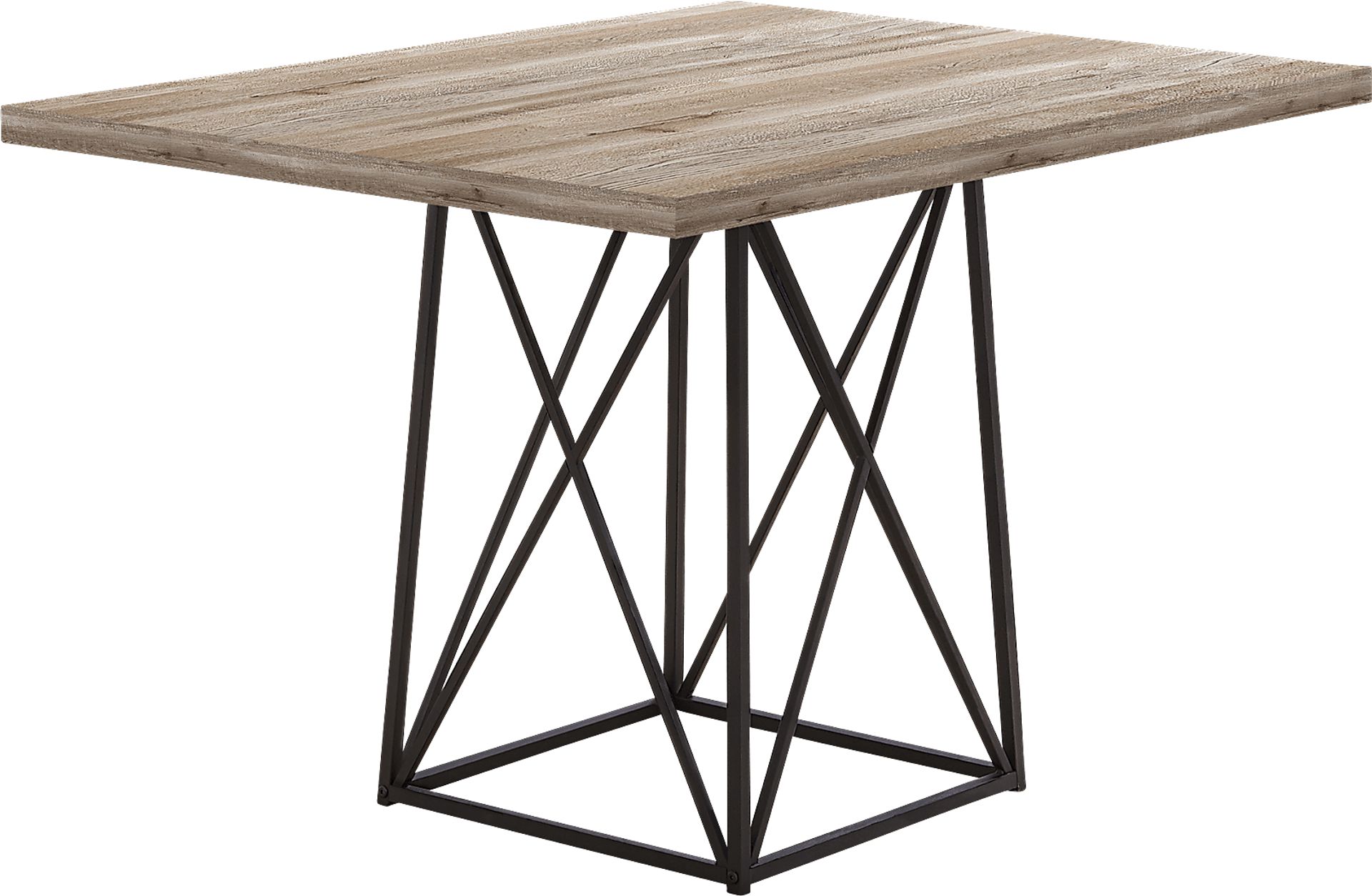 Addine Taupe Dining Table - Image 1