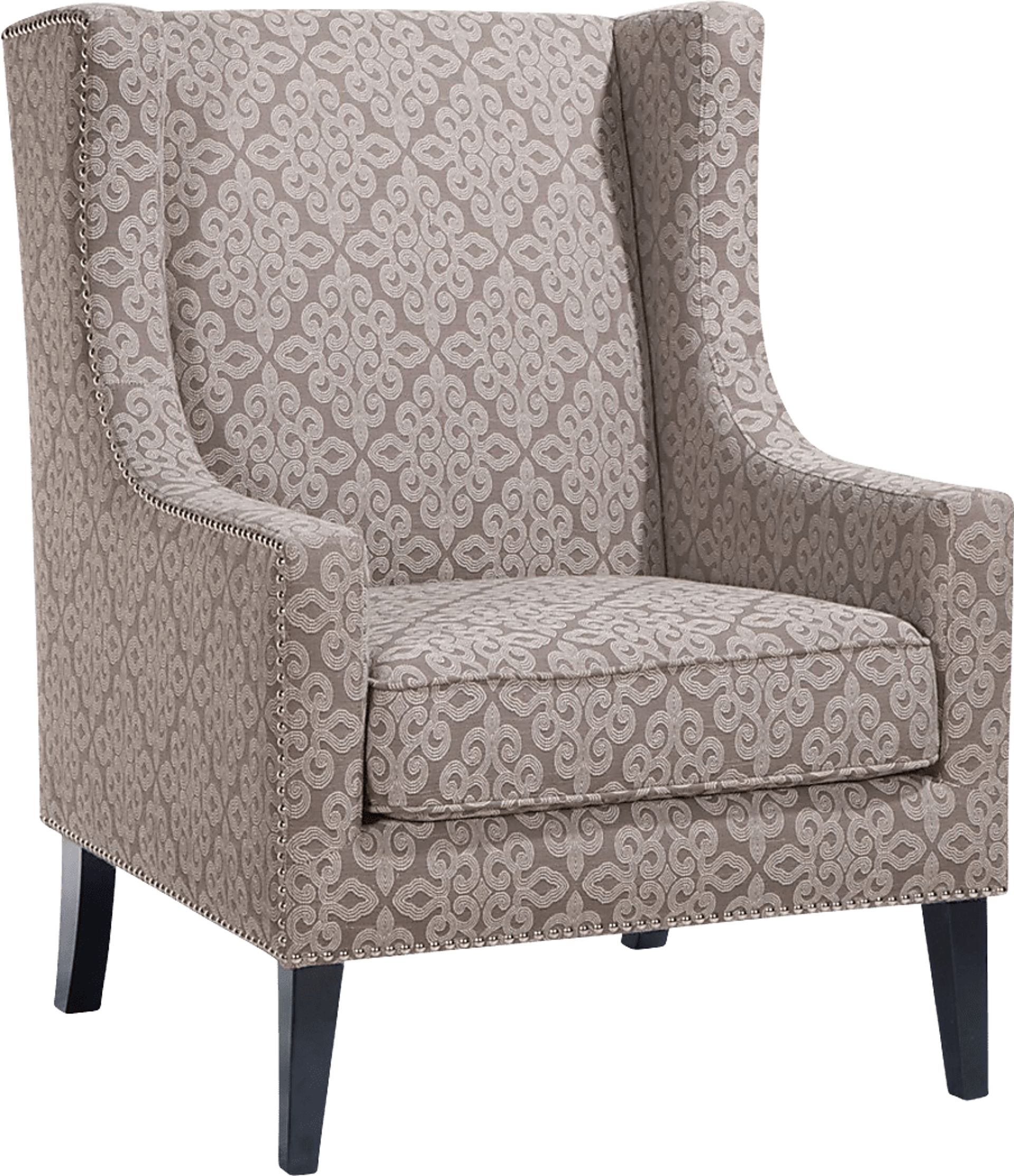 Addington Beige Accent Chair - Image 1