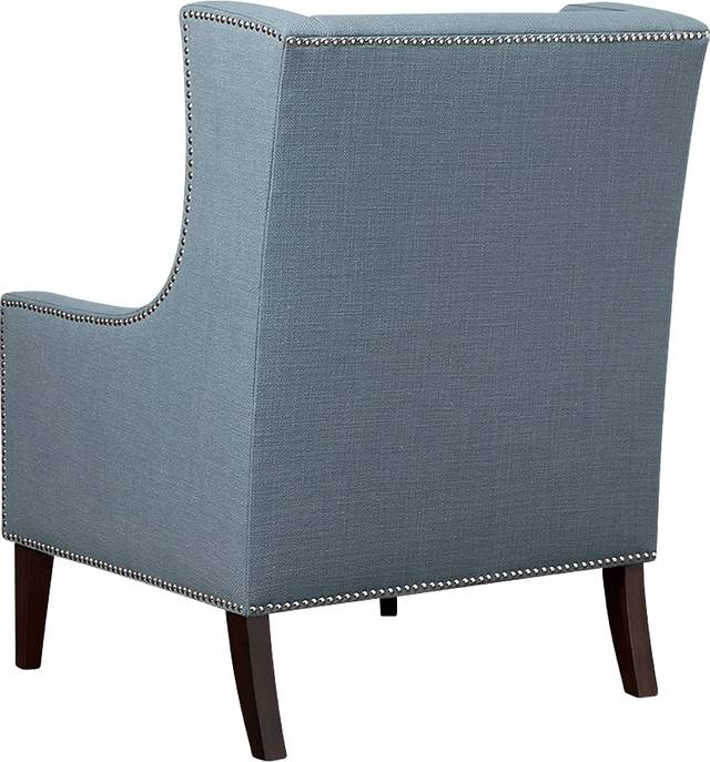 Addington Blue Accent Chair - Thumbnail - Image 3