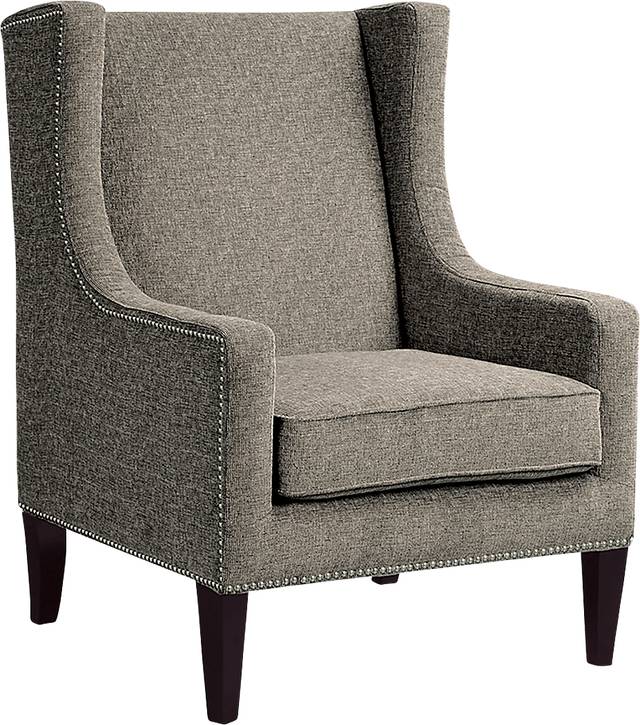 Addington Gray Accent Chair - Thumbnail - Image 1