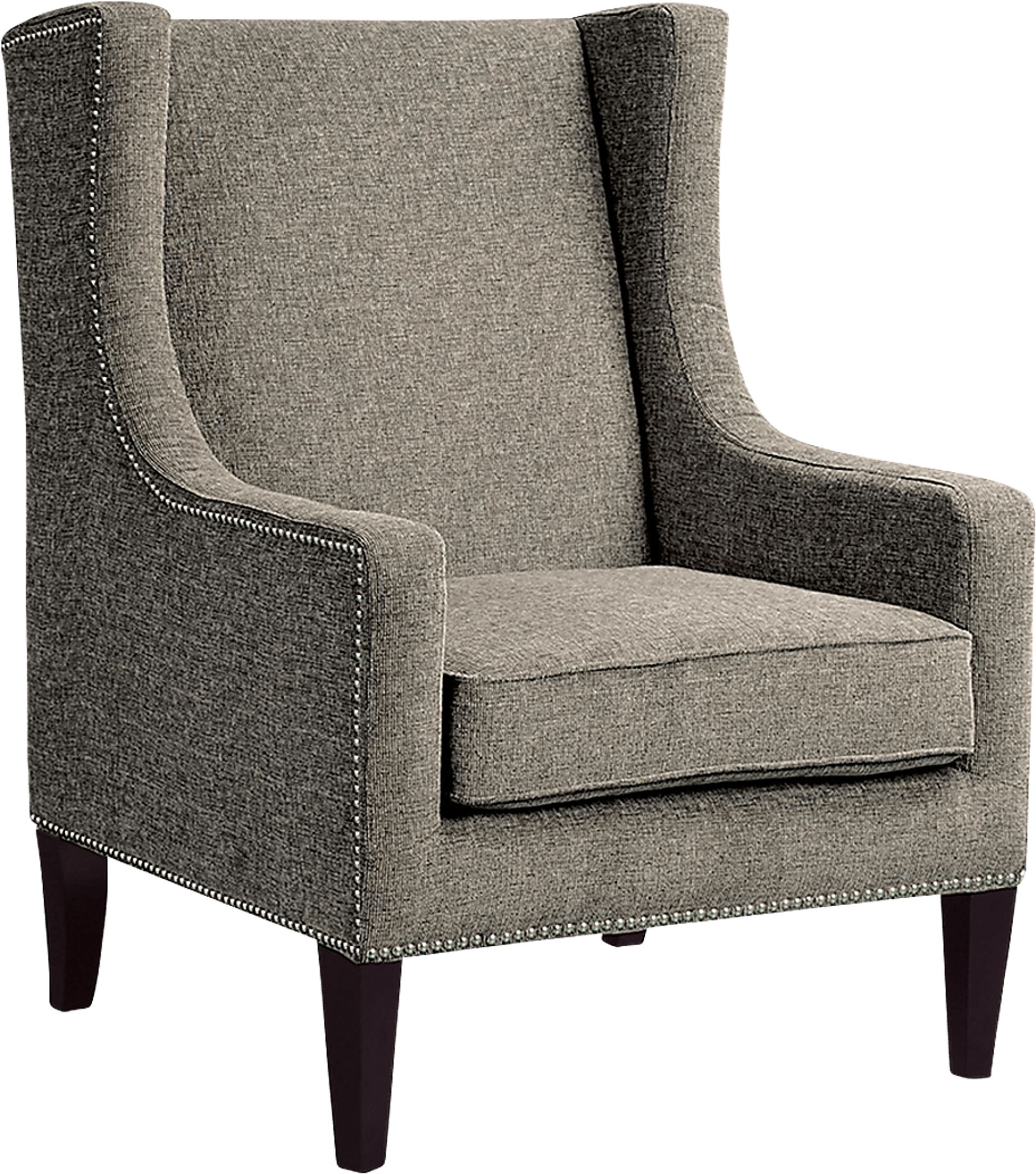 Addington Gray Accent Chair - Image 1