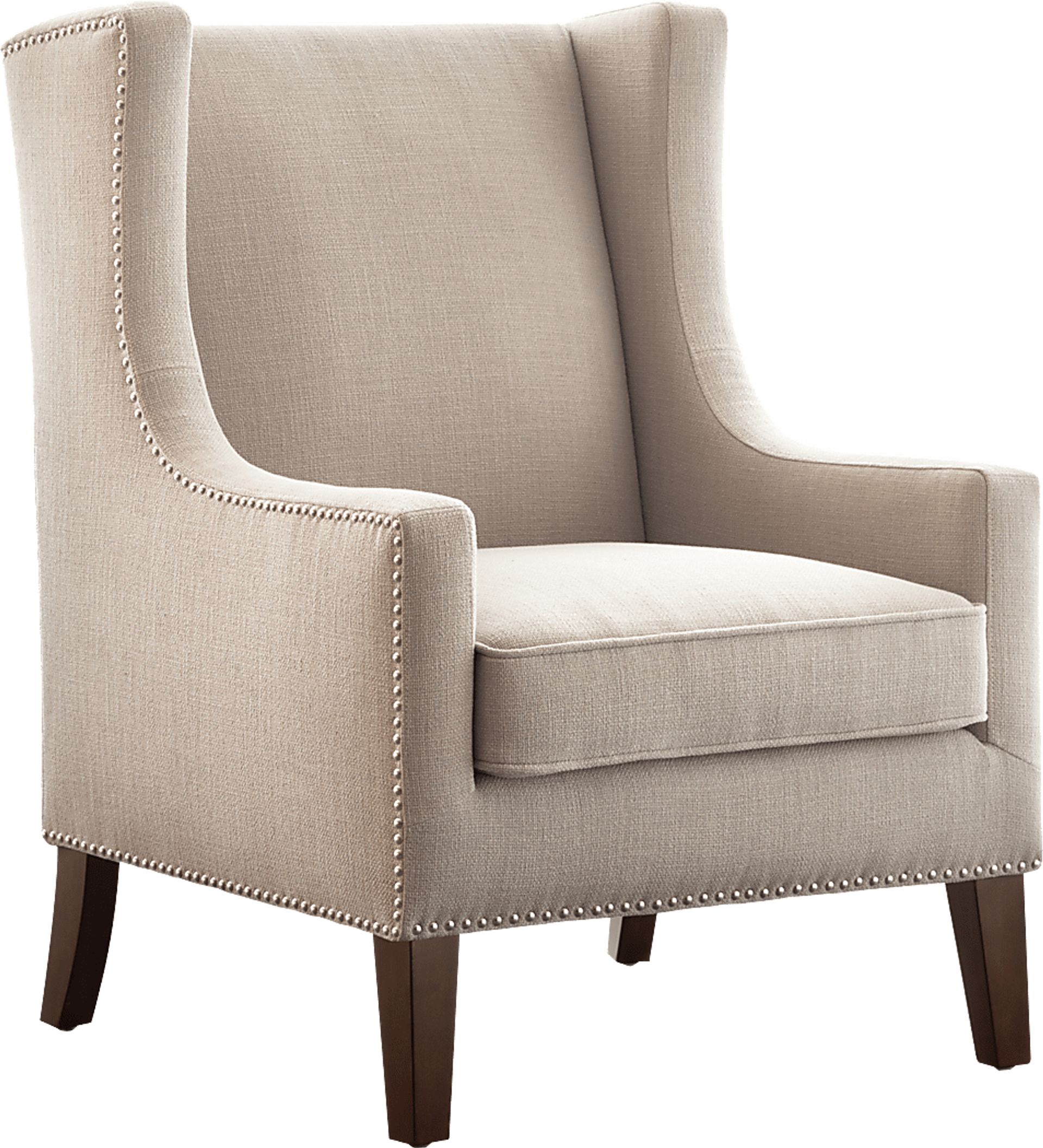 Addington Taupe Accent Chair - Image 1