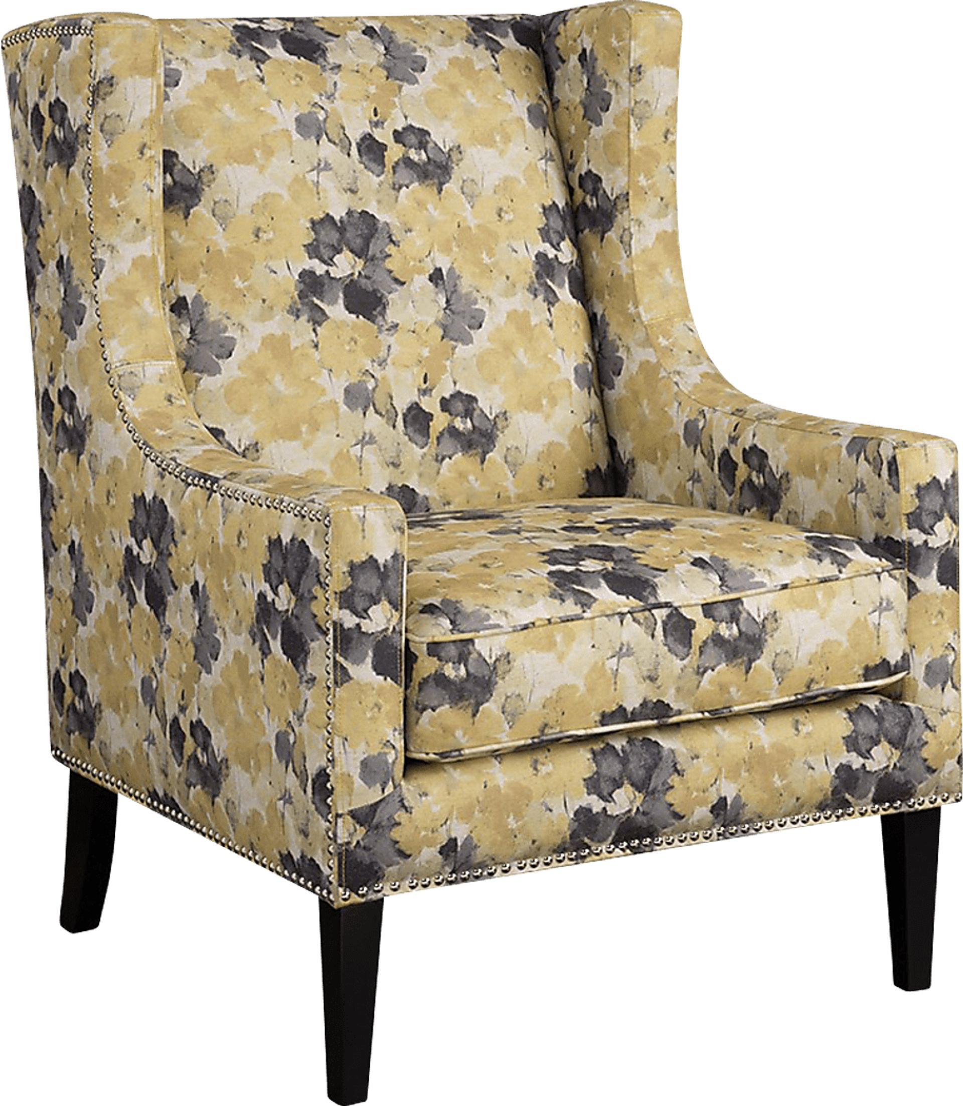 Addington Yellow Accent Chair - Image 1