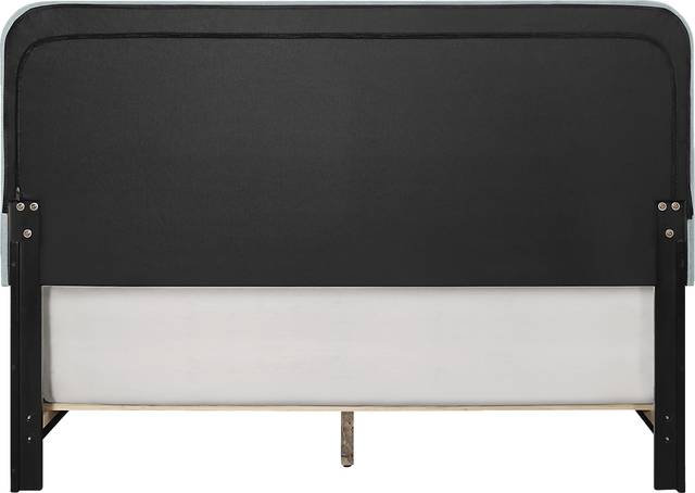 Addison Avenue Blue King Upholstered Bed - Thumbnail - Image 4